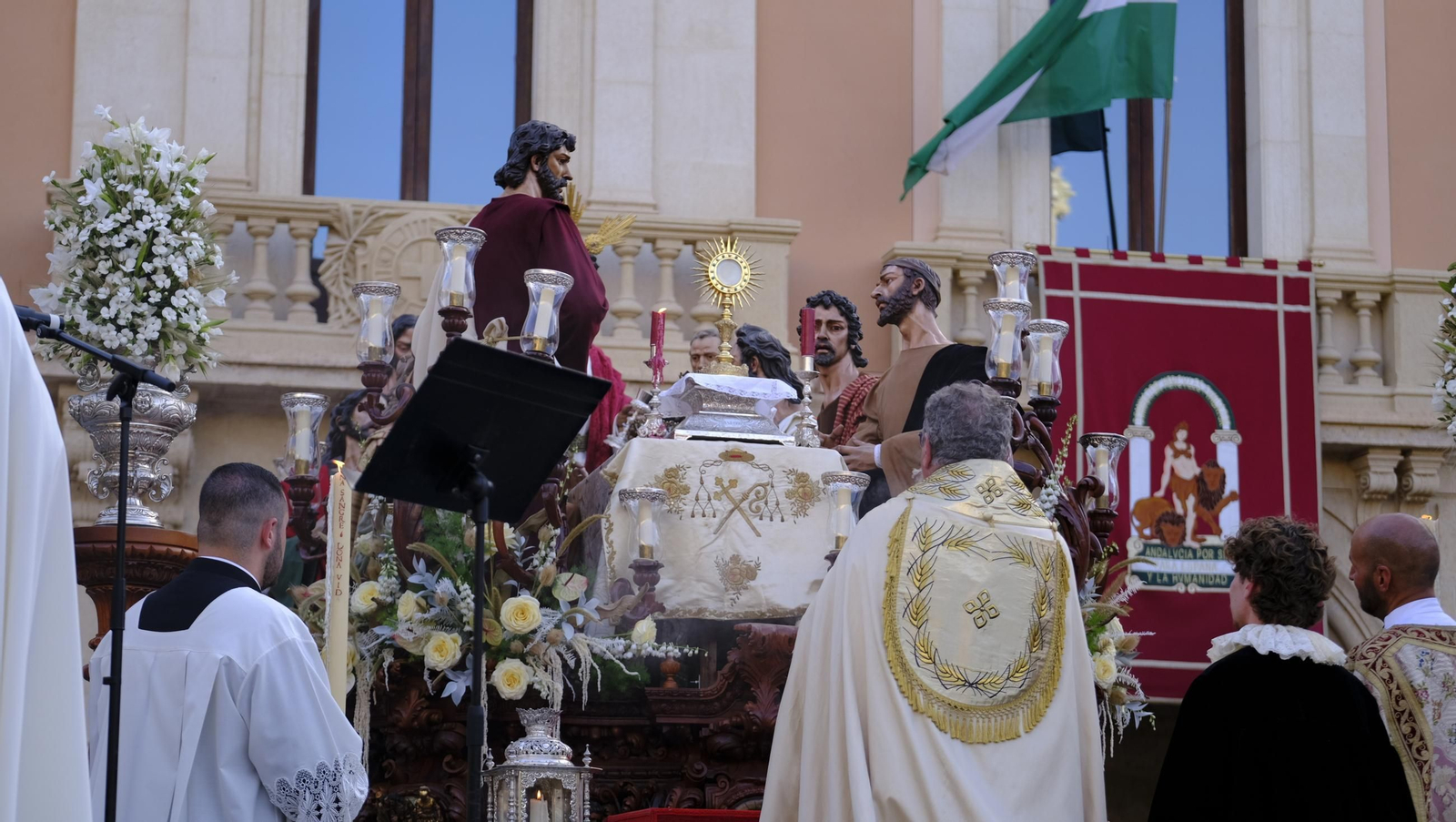Procesión del Corpus Christi de Almería, en imágenes