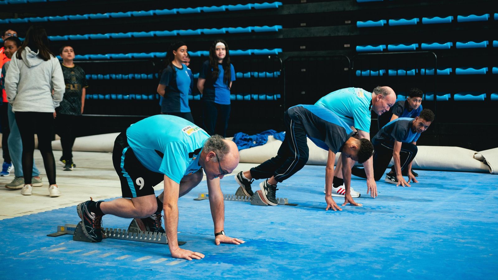Participantes en la jornada de multideporte organizadas por el Ayuntamiento Participantes en la jornada de multideporte organizadas por el Ayuntamiento