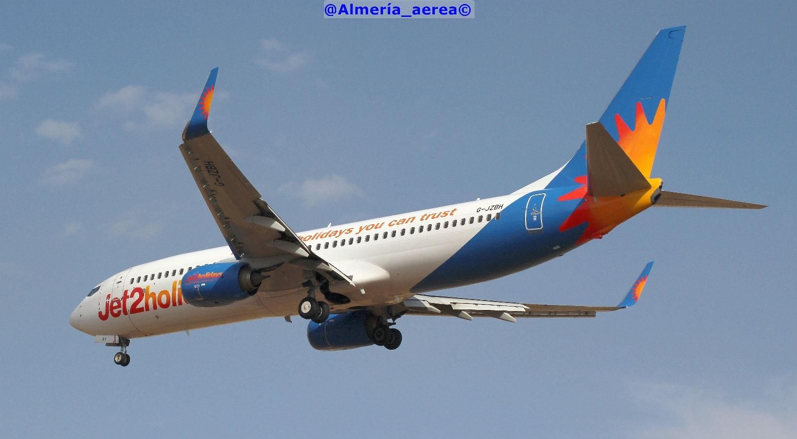 Avión de Jet2.
