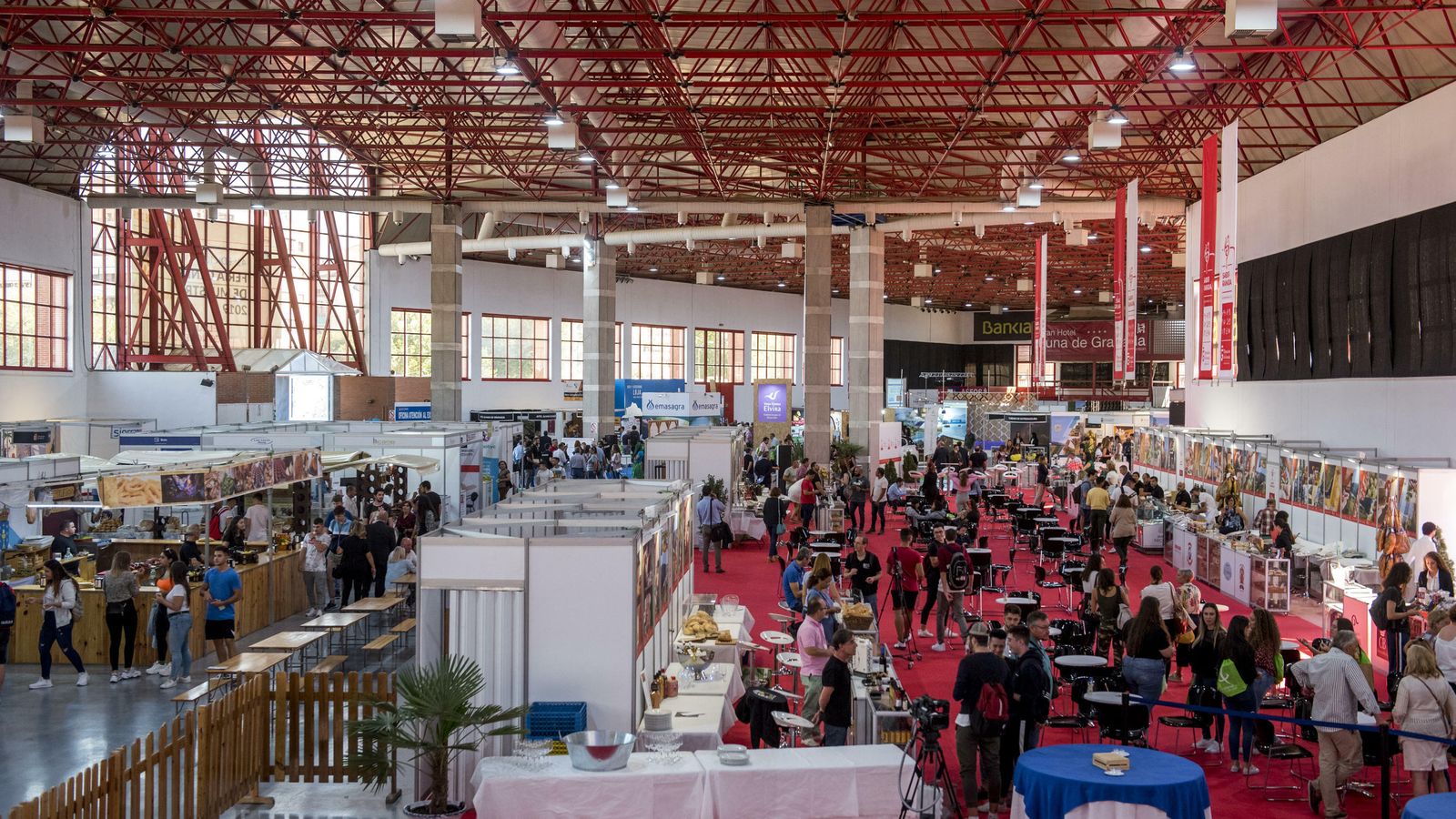 Vista general de la Feria de Muestras.