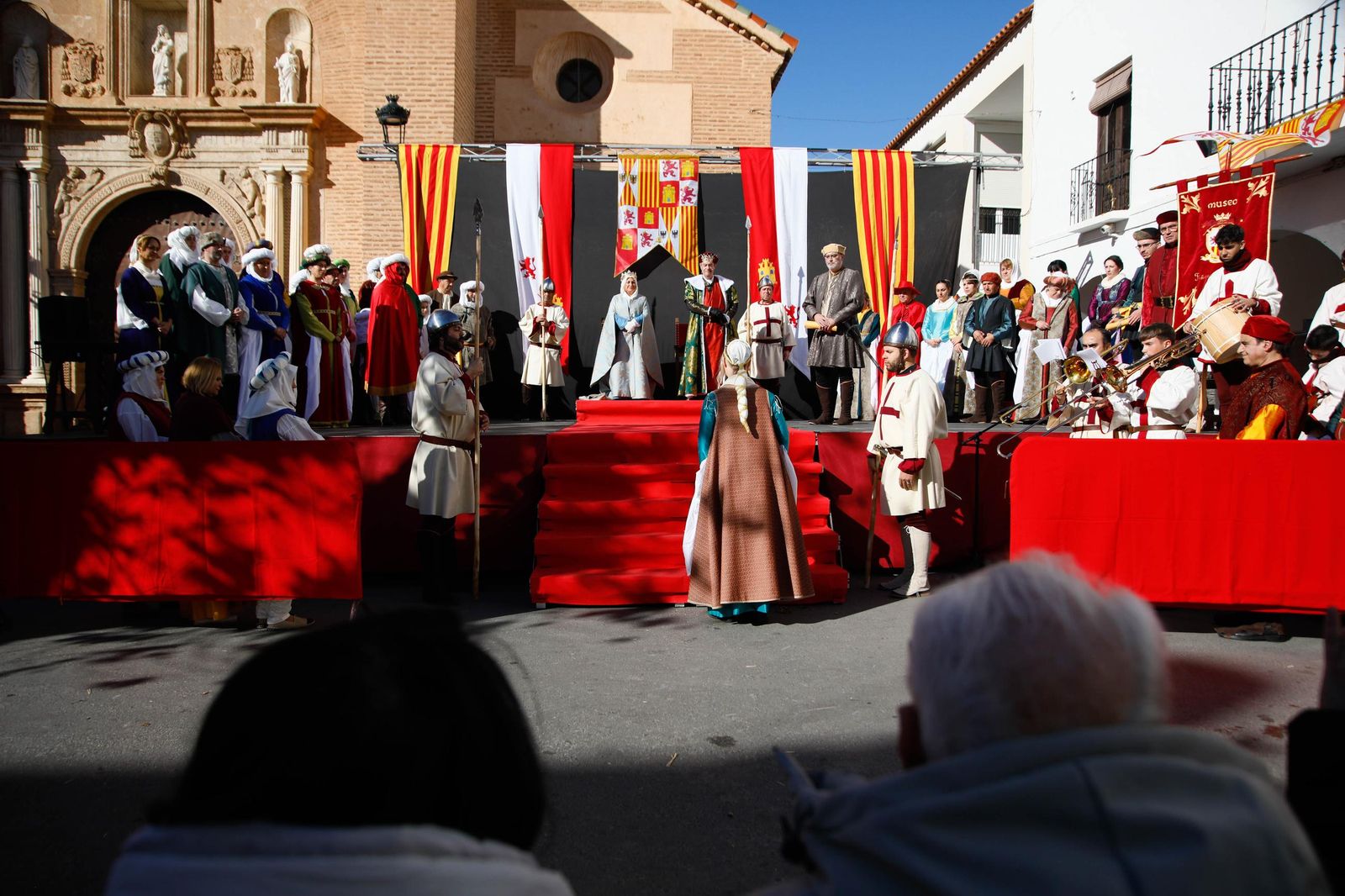 La Recreación de la Pernoctación de los Reyes Católicos en Fiñana, en imágenes