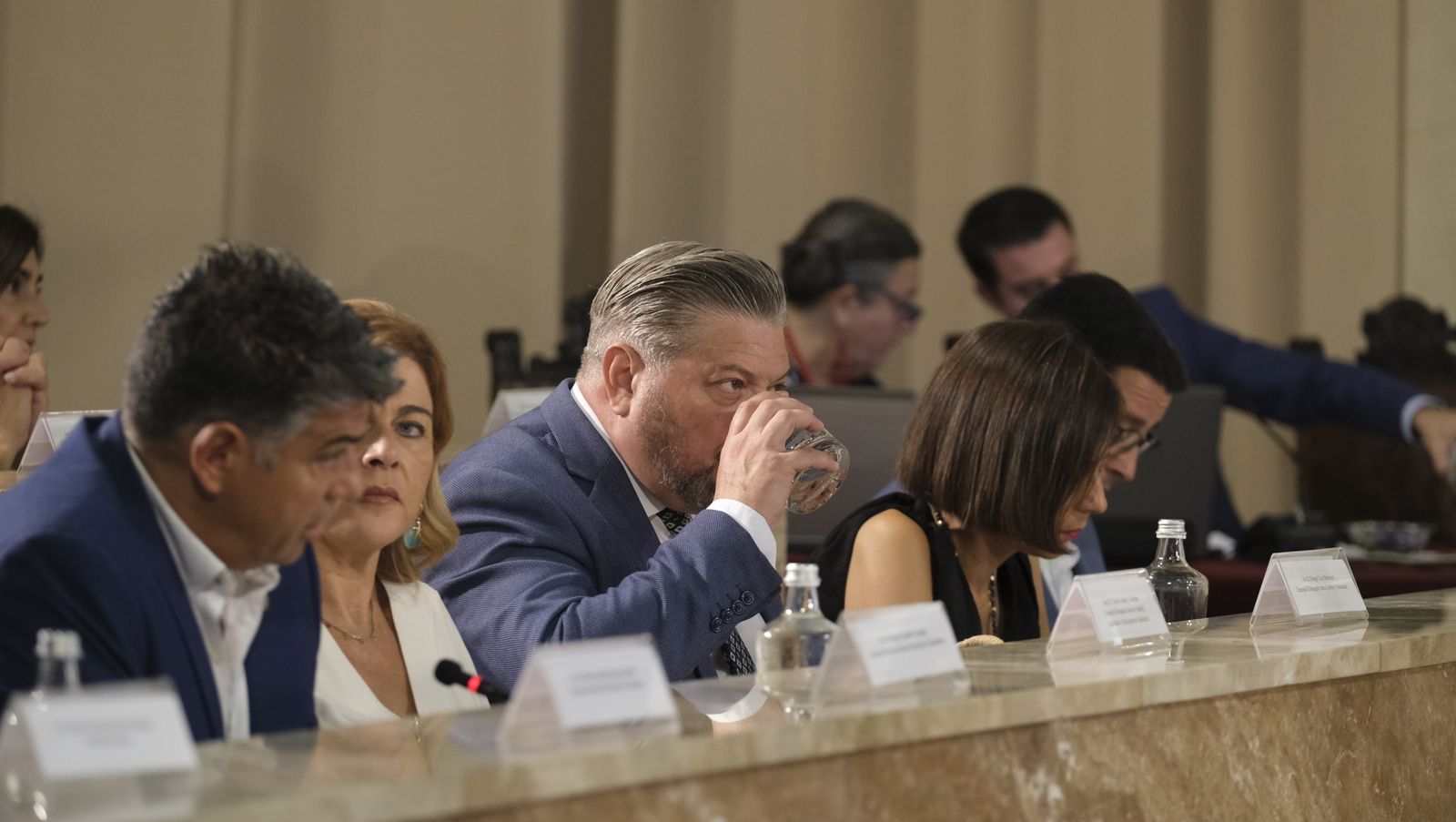 Imágenes del pleno ordinario del Ayuntamiento de Almería