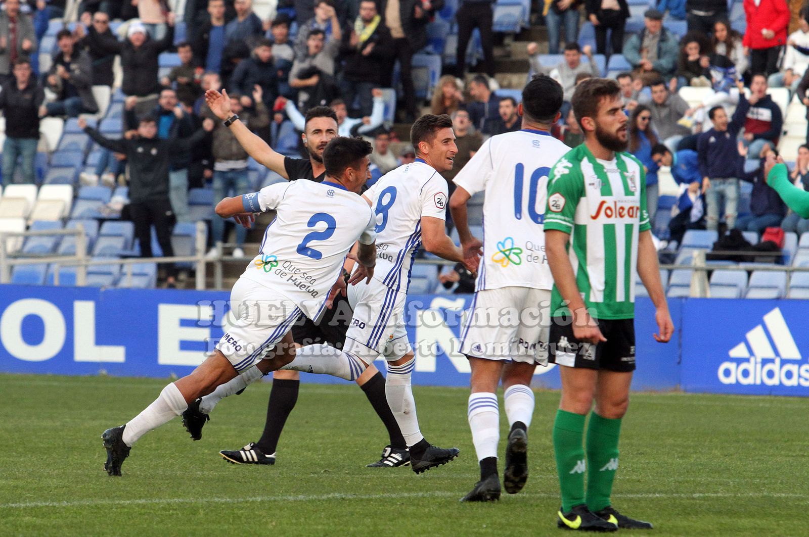 Recreativo de Huelva - At Sanluqueño, en imágenes