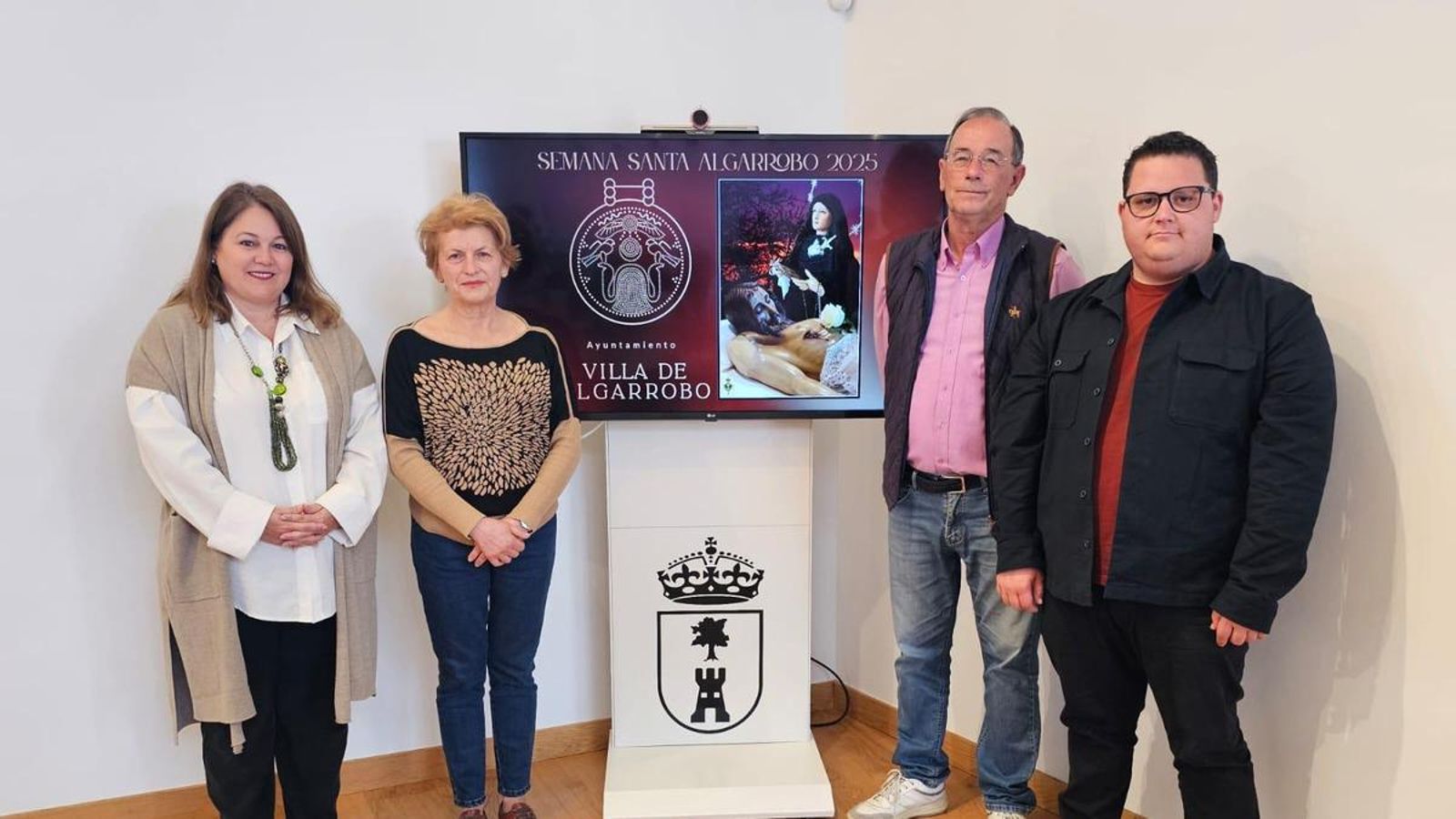 Presentación de la Semana Santa en Algarrobo