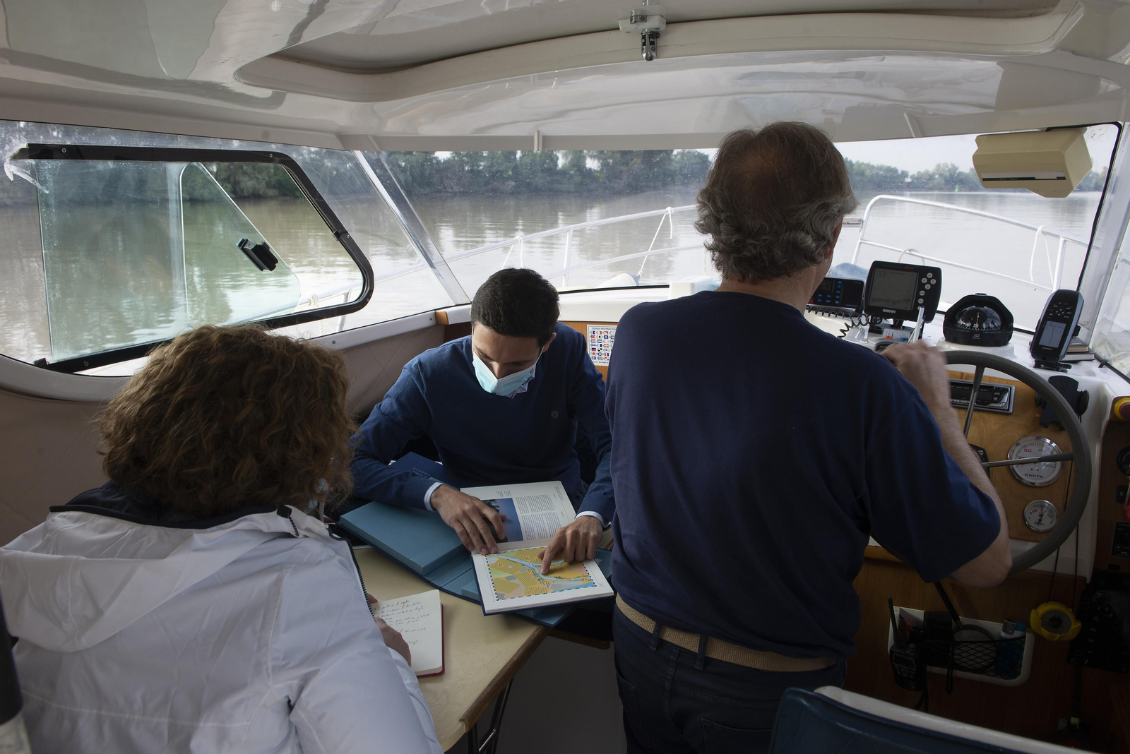 Travesía en barco por el Guadalquivir