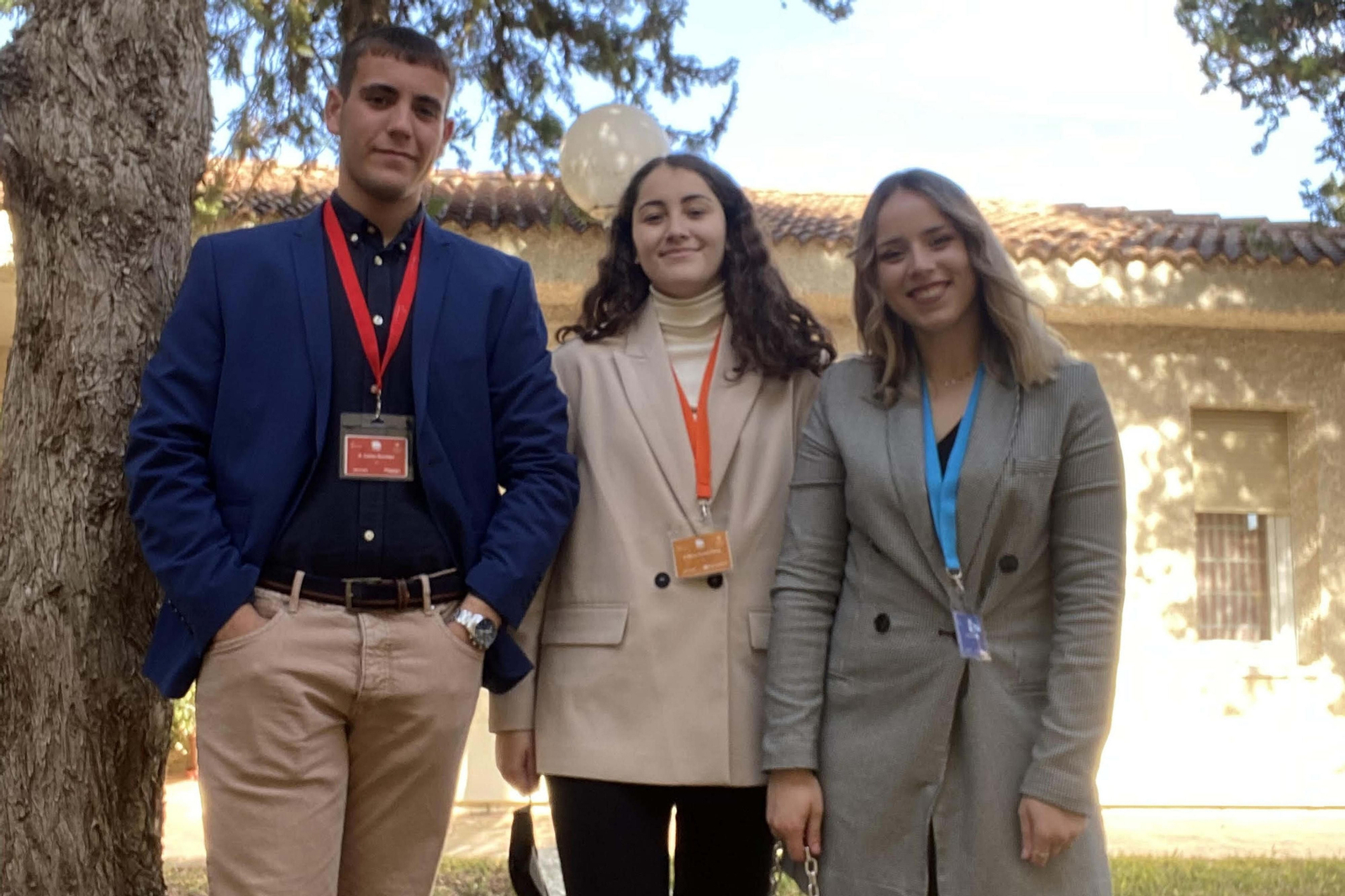 Alba Sánchez Ortíz, Carlos González Uclés y María Saaaden Pérez.