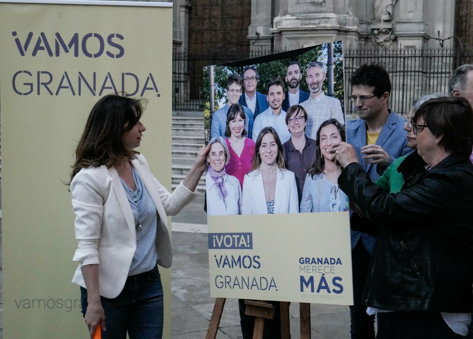 Las imágenes del inicio de campaña de Vamos Granada