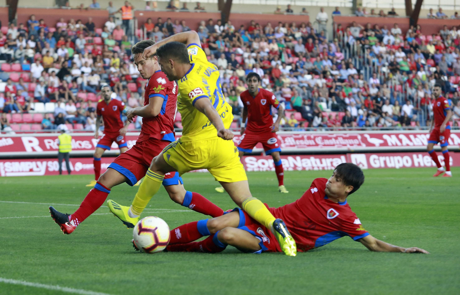 Las imágenes del Numancia-Cádiz
