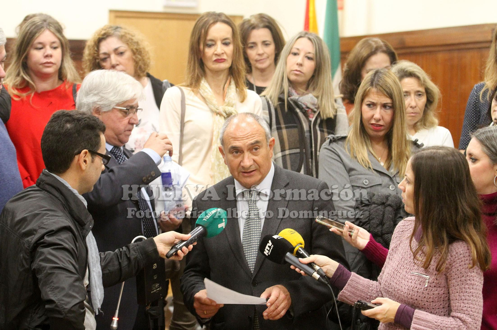 Concentración de jueces y fiscales en el Palacio de Justicia, en imágenes