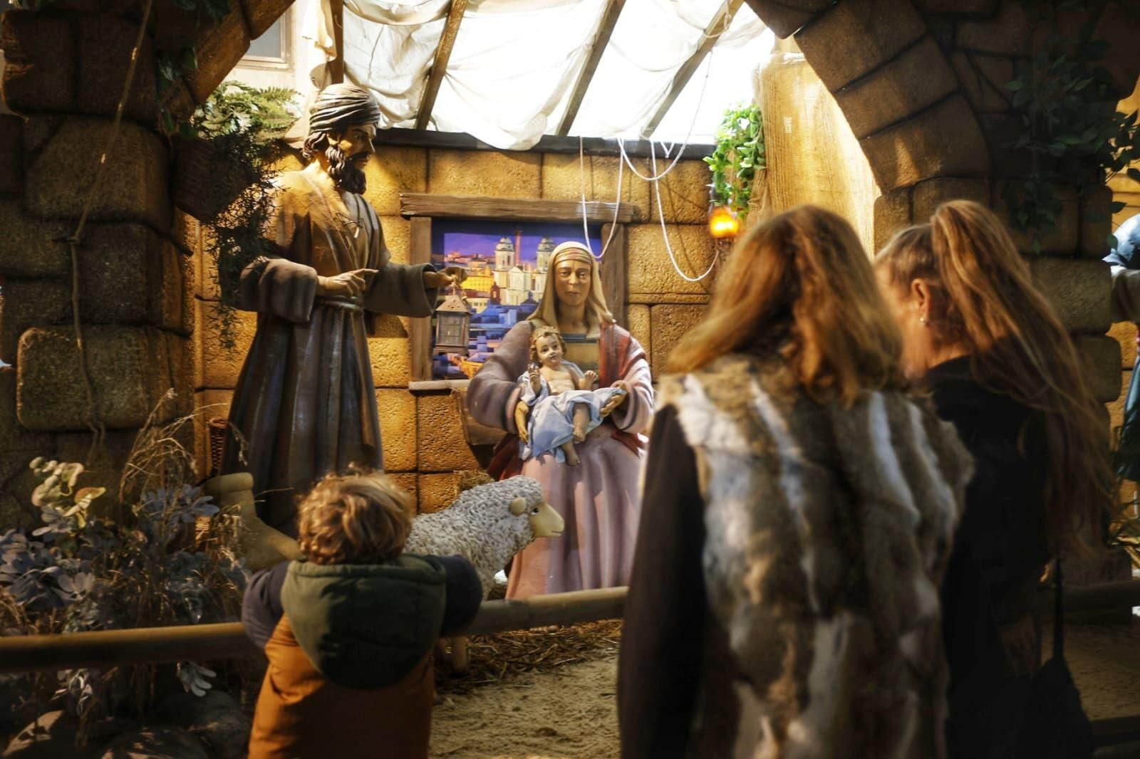 Una escena del Belén Monumental.