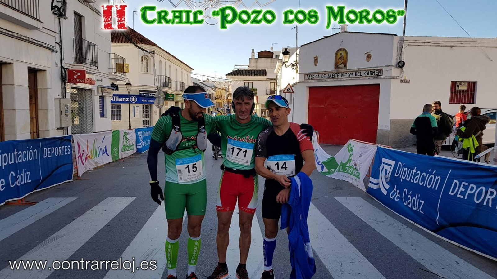 Castañeda, del Maratón, sube 	al podio de Bornos en máster 50