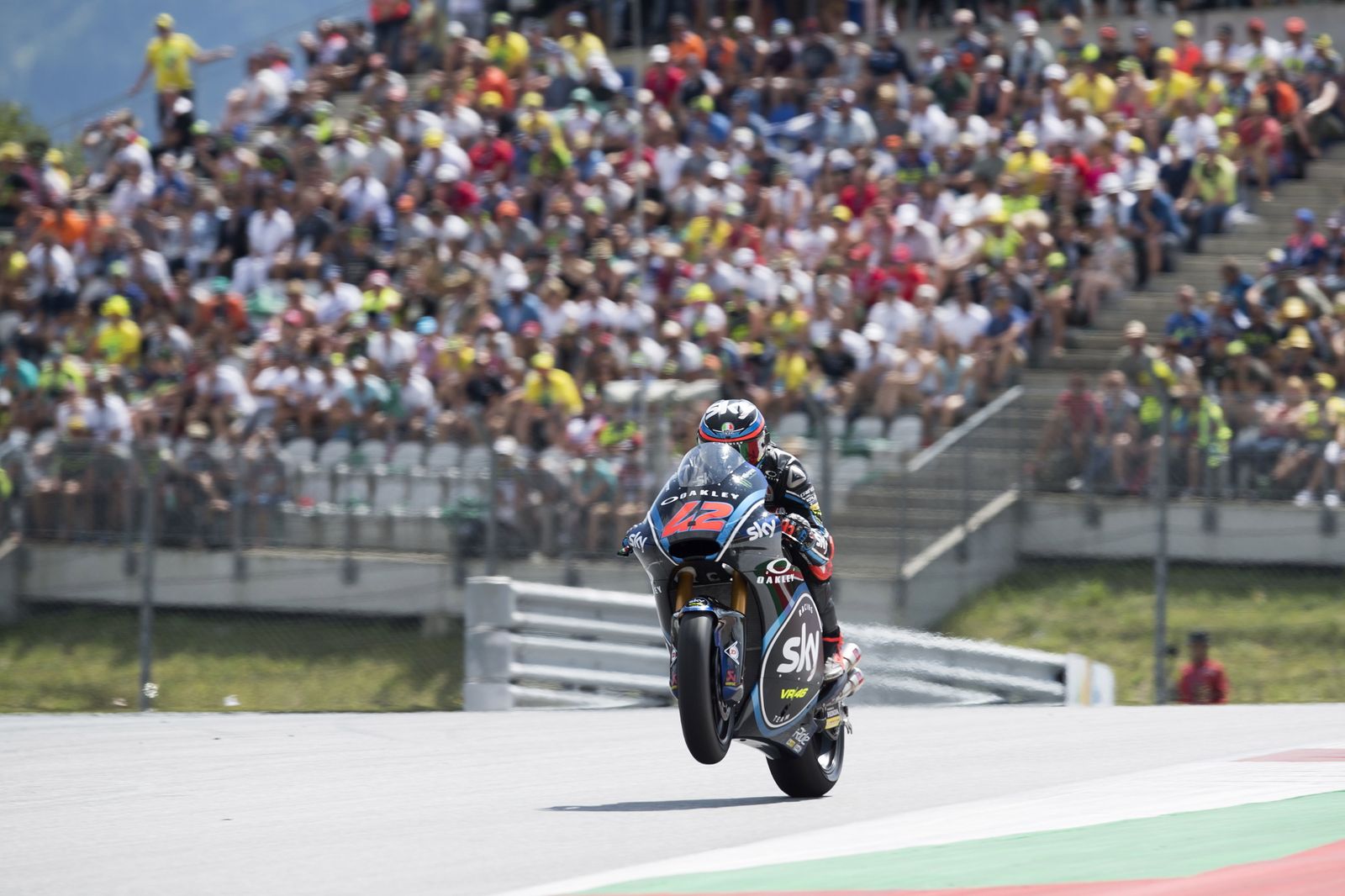 Bagnaia, en uno de sus giros en Red Bull Ring.