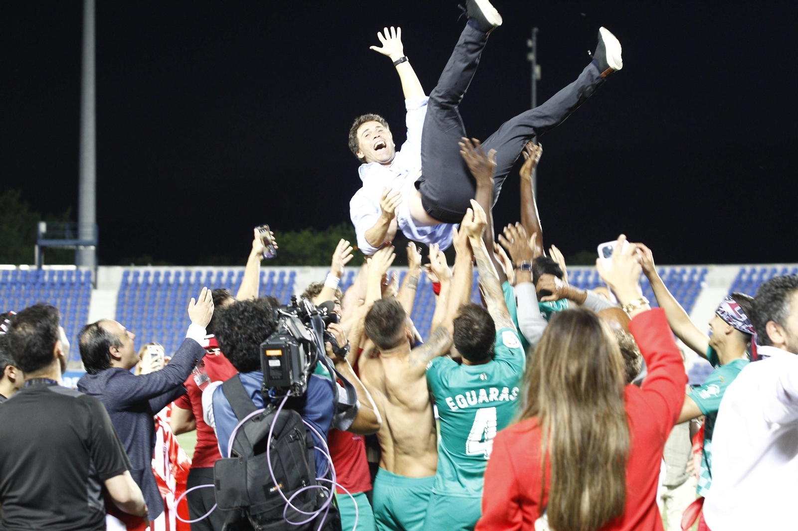 Imágenes del C.D. Leganés-U.D. Almería. Ascenso a la Liga Santander de Fútbol