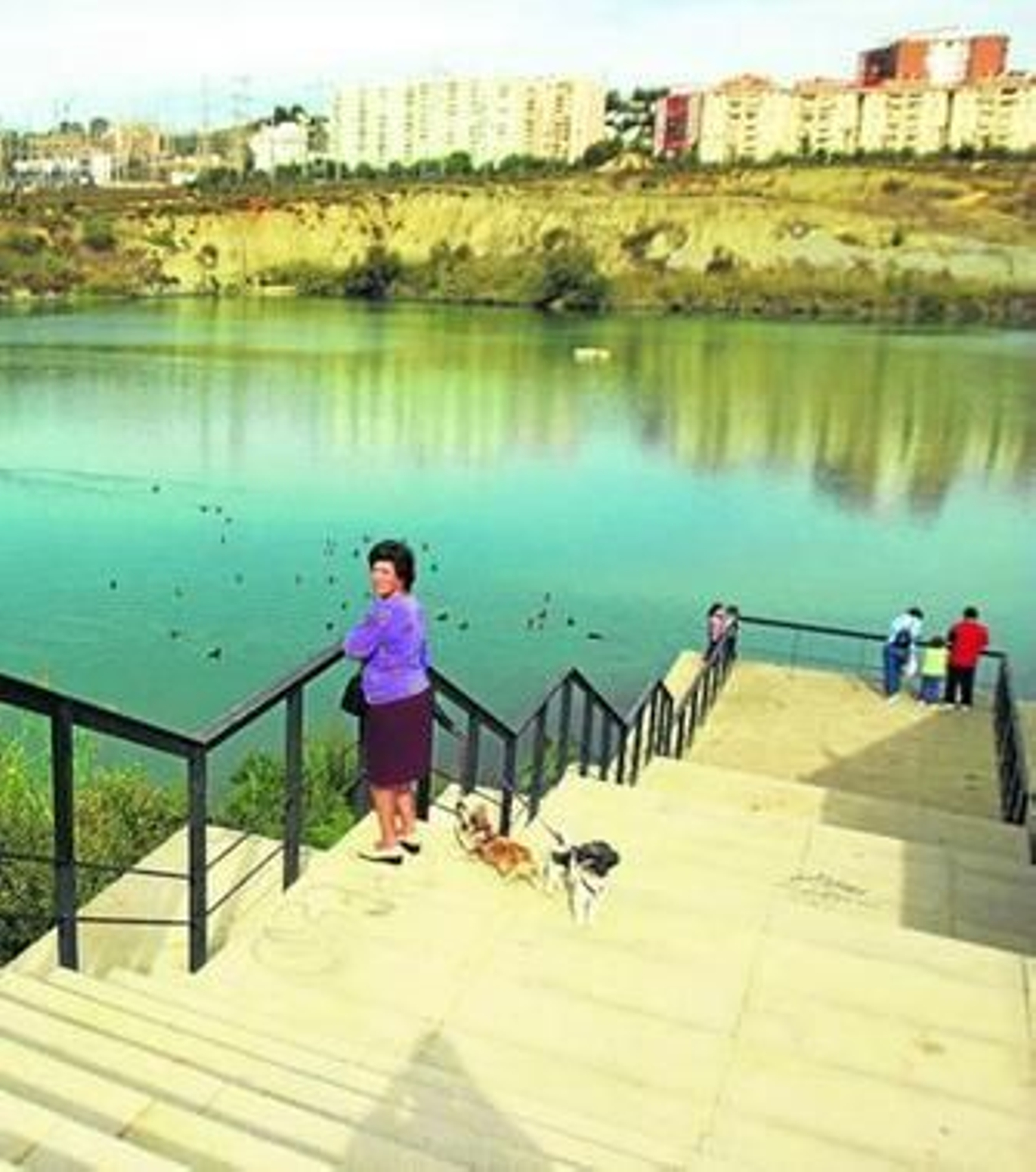 Imagen de archivo del parque de la Laguna de la Barrera.