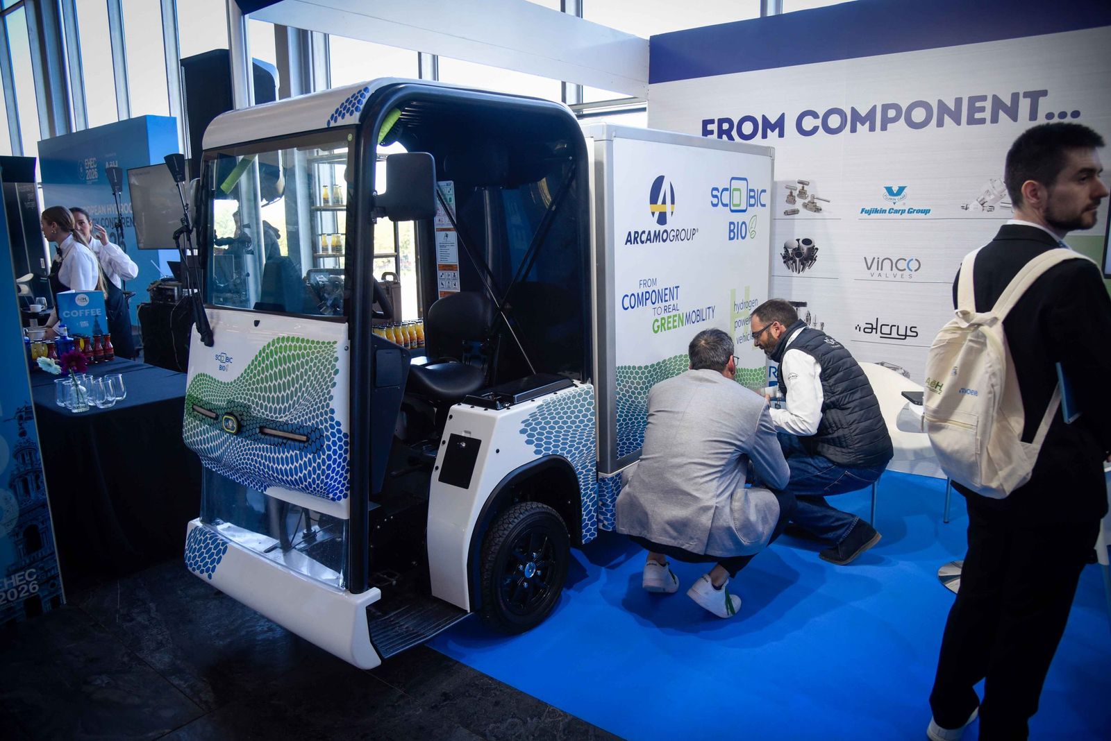 La inauguración del 'European Hydrogen Energy Conference', en imágenes