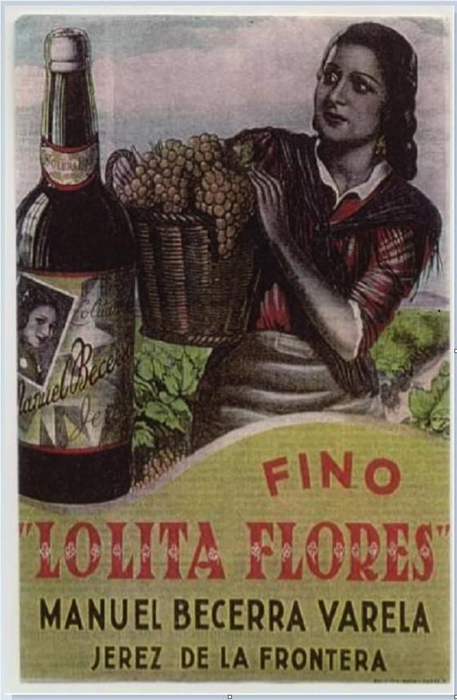 Carmen Flores canta a la manzanilla en Venta de Vargas.