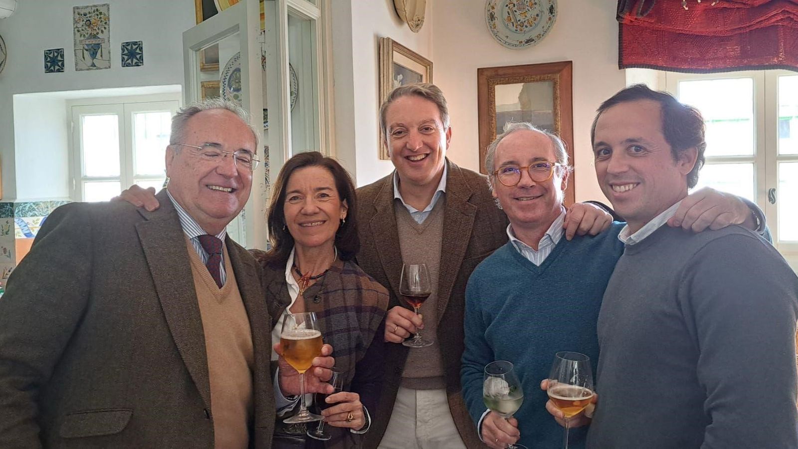 Julio del Junco, Sonia Jiménez, Carlos López Mariano, Miguel Sánchez-Dalp y Javier González de Quevedo.