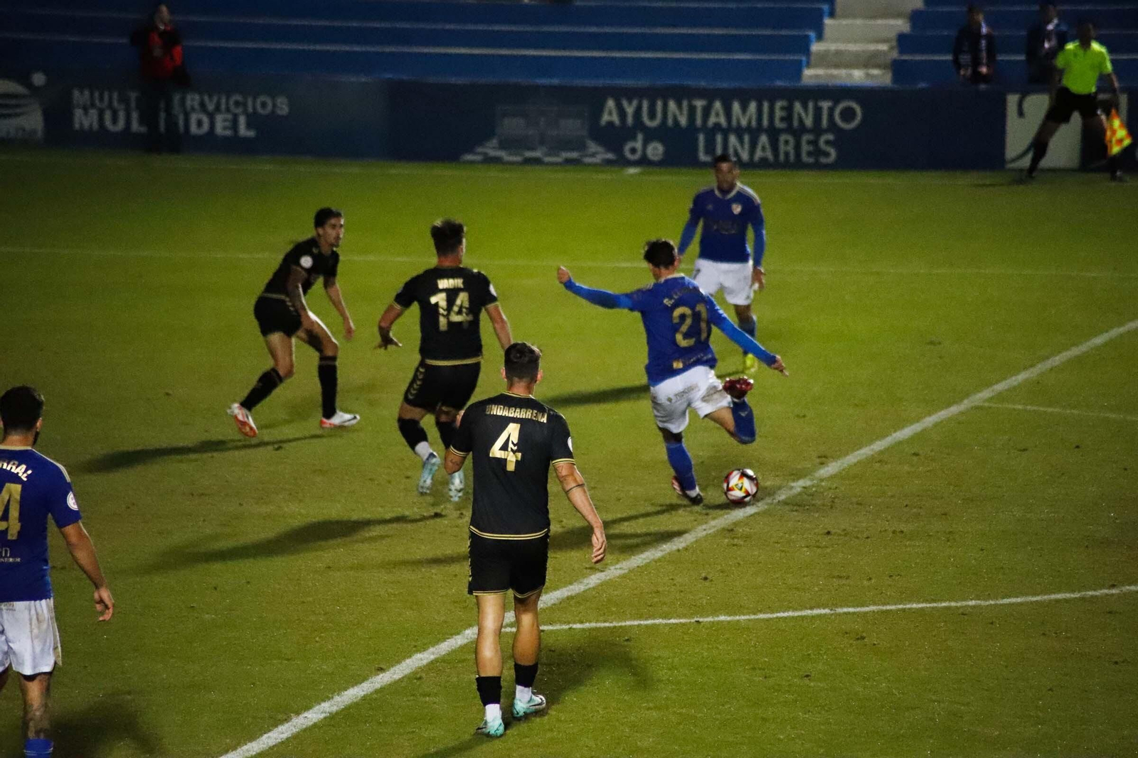 Último partido del Linares Deportivo frente al Intecity en Linarejos