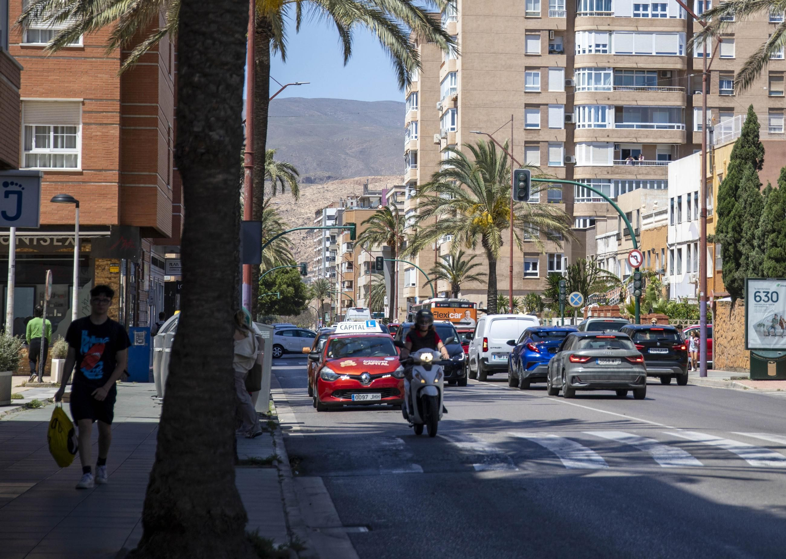Las imágenes del apagón en Almería