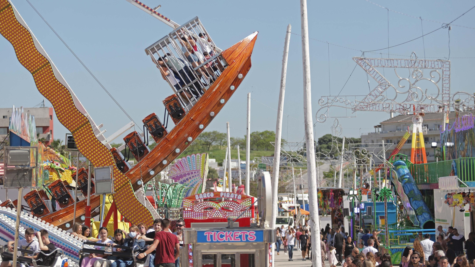 Fotos del domingo de farolillos en Los Barrios