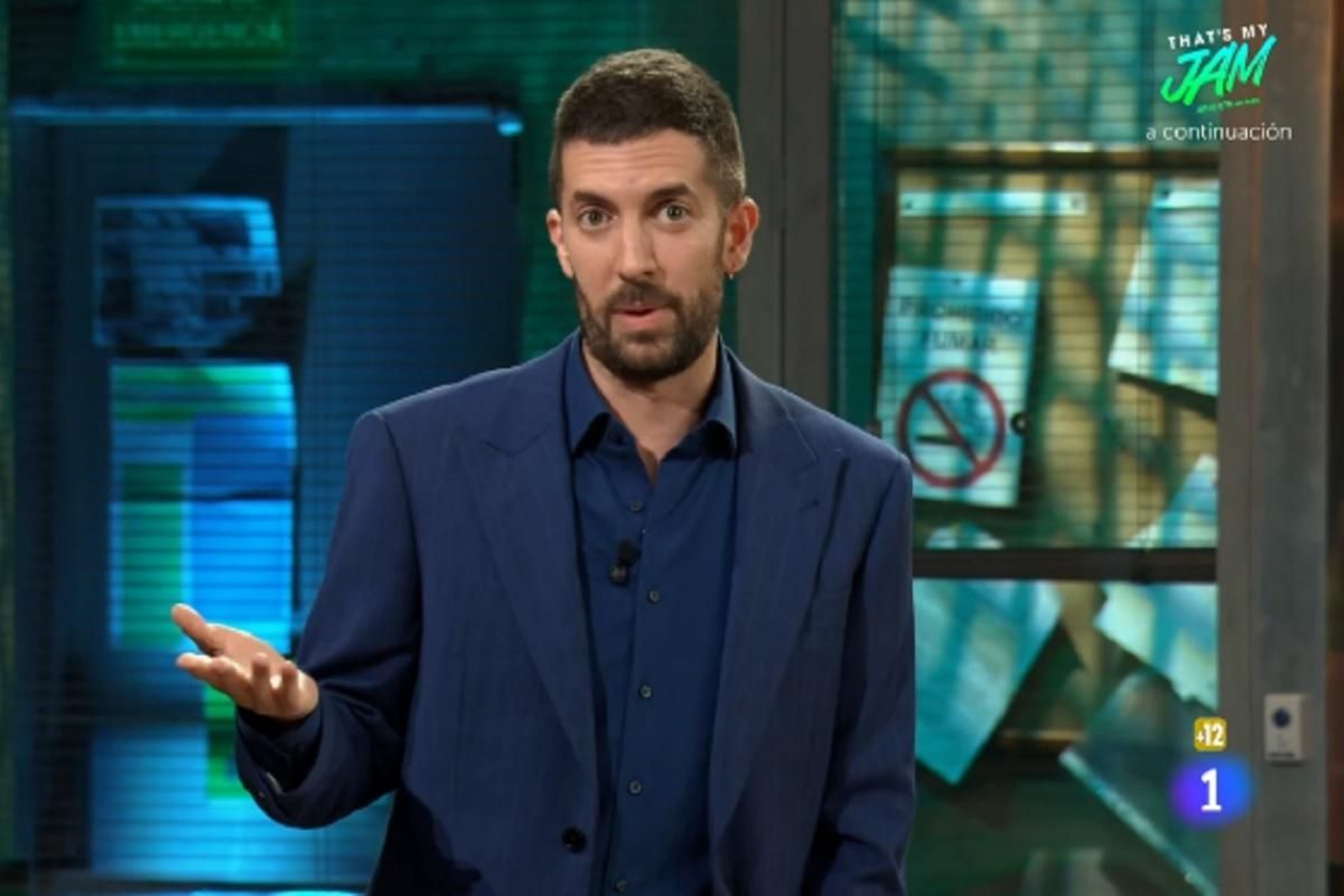 David Broncano explicando el polémico tema de Melody