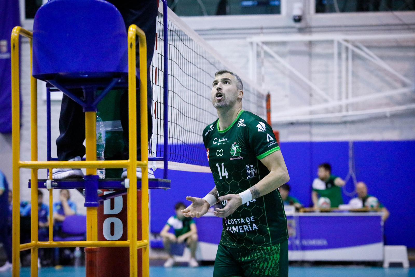 Imágenes del partido entre Unicaja Almería y Grupo Herce Soria