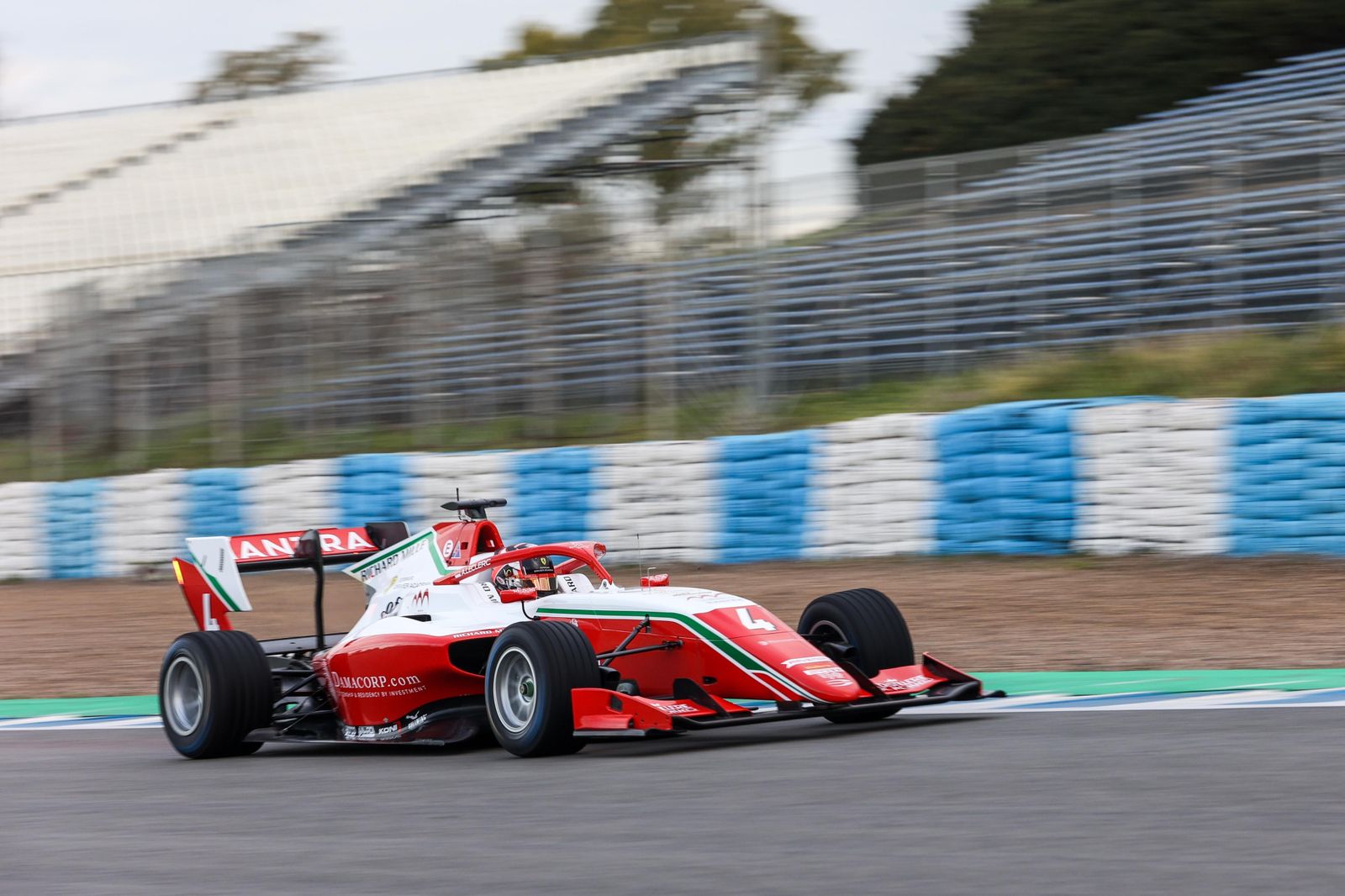 Arthur Leclerc ha dominado el último día de test oficial FIA F3 en Jerez.