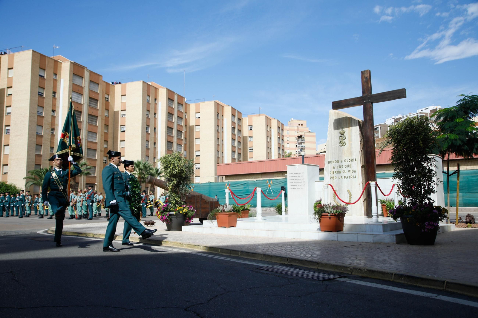 Los actos de la Guardia Civil en honor a la Virgen del Pilar, en imágenes