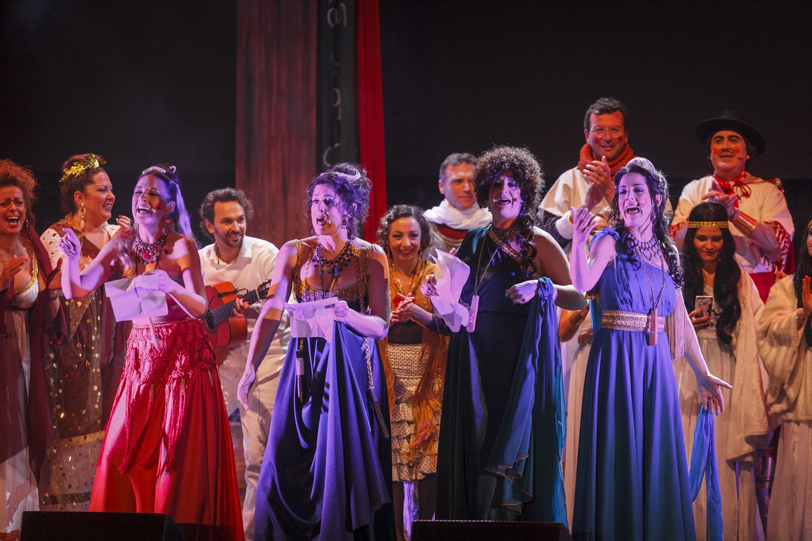 Las imágenes del pregón de Las Niñas de Cádiz