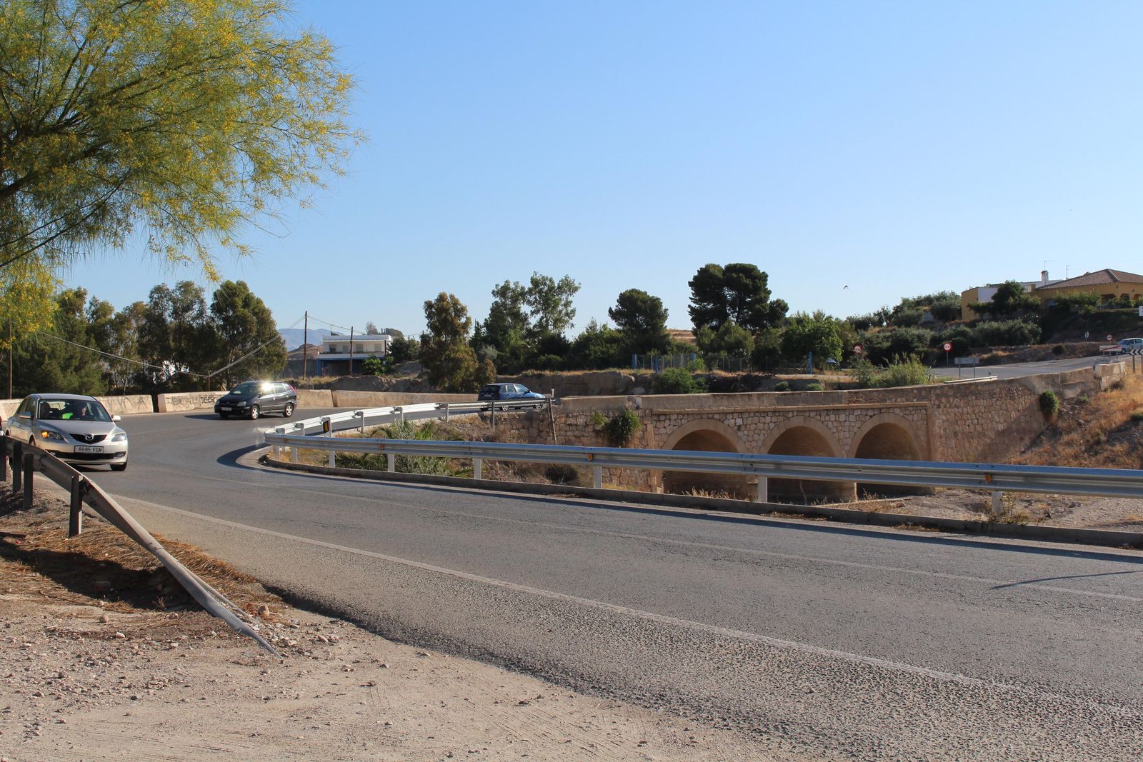 Estado que presenta en la actualidad el puente de San Isidro.