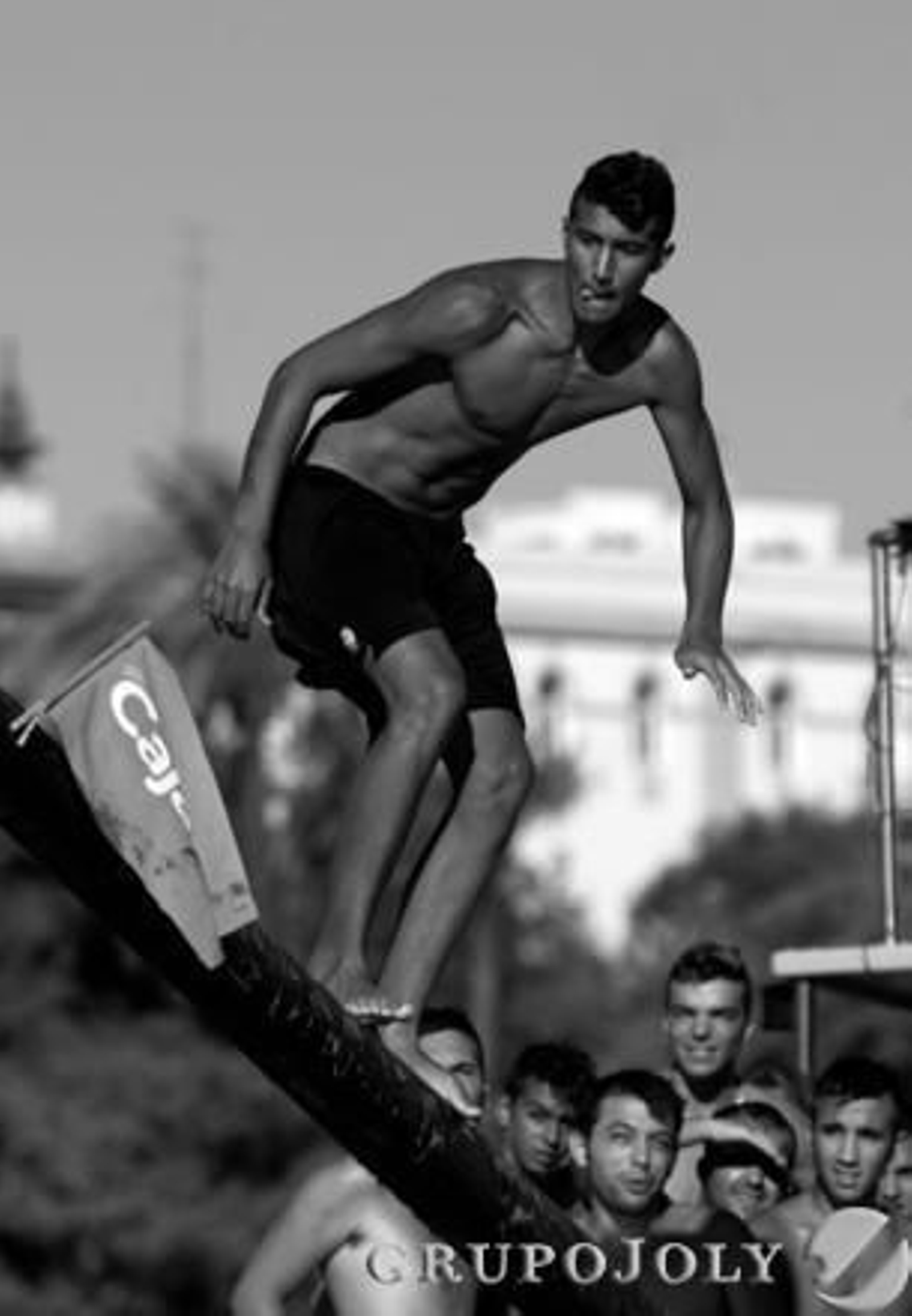 La cucaña de Triana, un clásico de la Velá.

Foto: Juan Carlos Muñoz