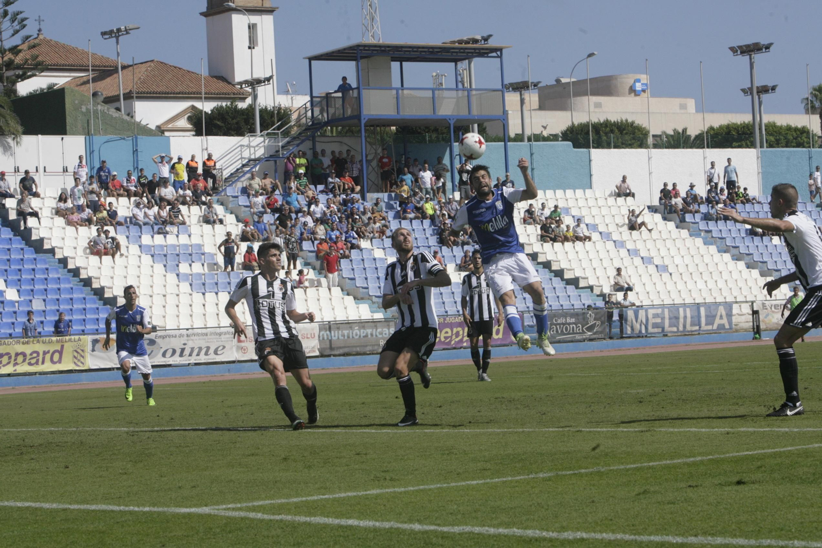 Las imágenes del Melilla-Balona