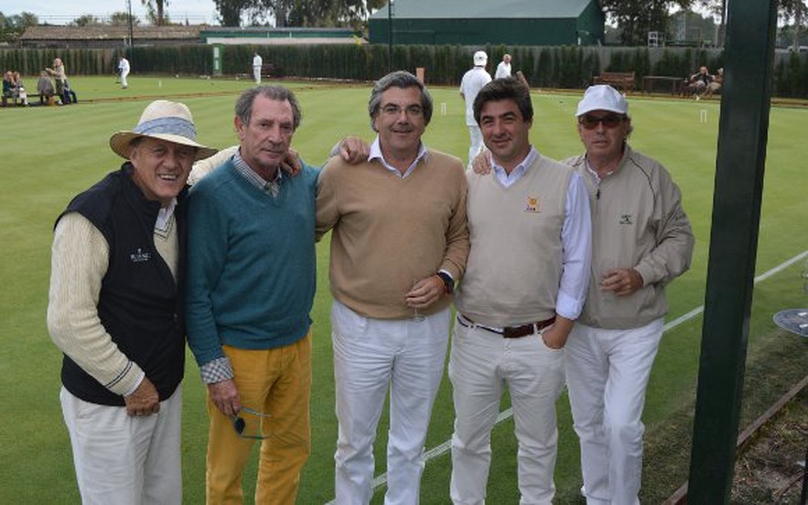 Alfonso Urbano, Juan Reyna, Fernando Guilloto, Ignacio Gutiérrez-Trueba y Domingo Renedo.

Foto: Ignacio Casas de Ciria