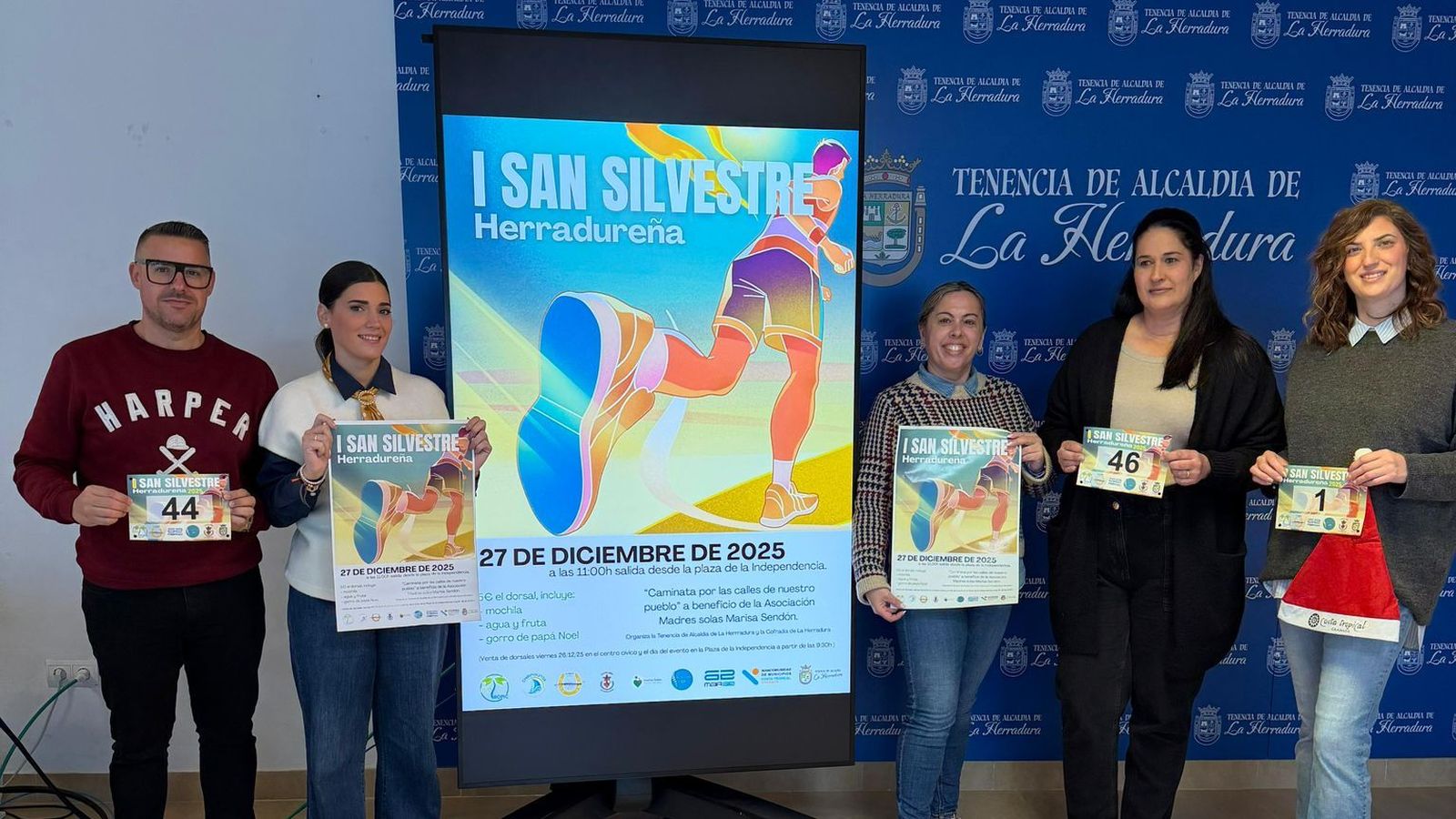 Presentación de la primera San Silvestre de La Herradura