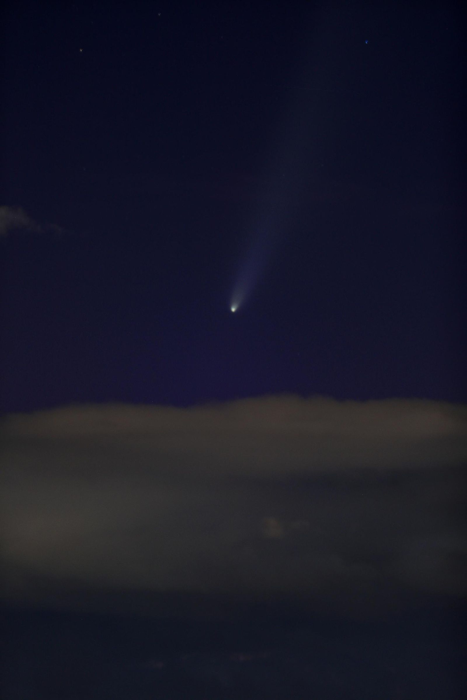 Espectáculo visual: El paso del cometa del siglo a lo largo y ancho del mundo