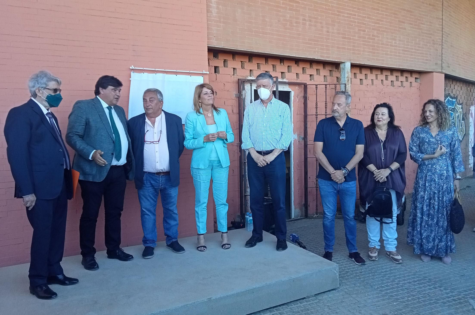 Primera piedra de la nueva sede de ARO en el Nuevo Colombino.