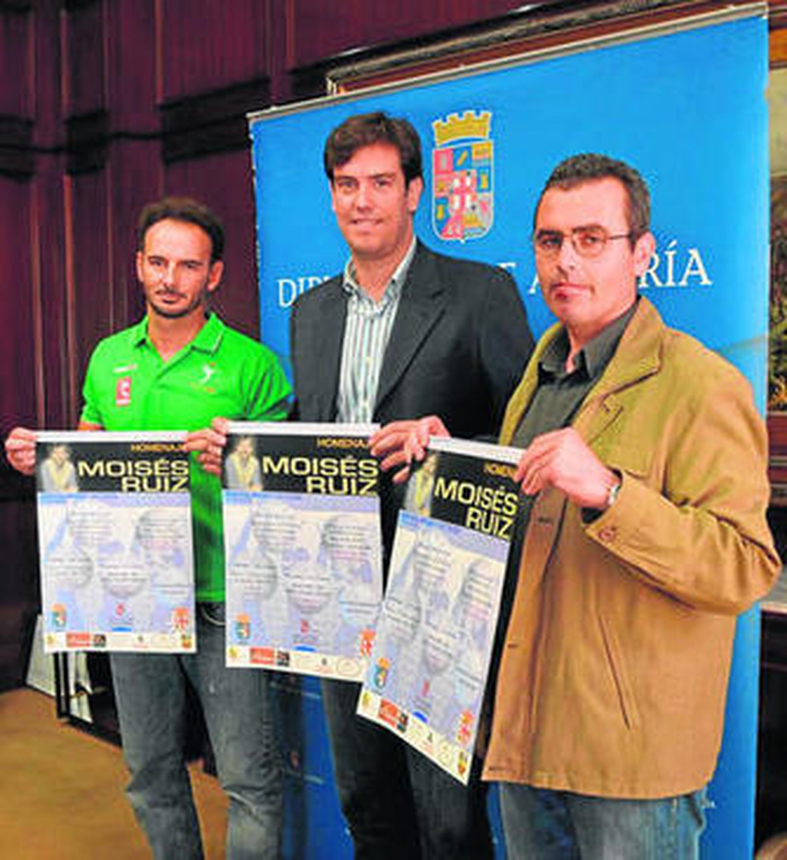 Manolo Berenguel, Juanjo Salvador y Antonio Salvador Matarín.