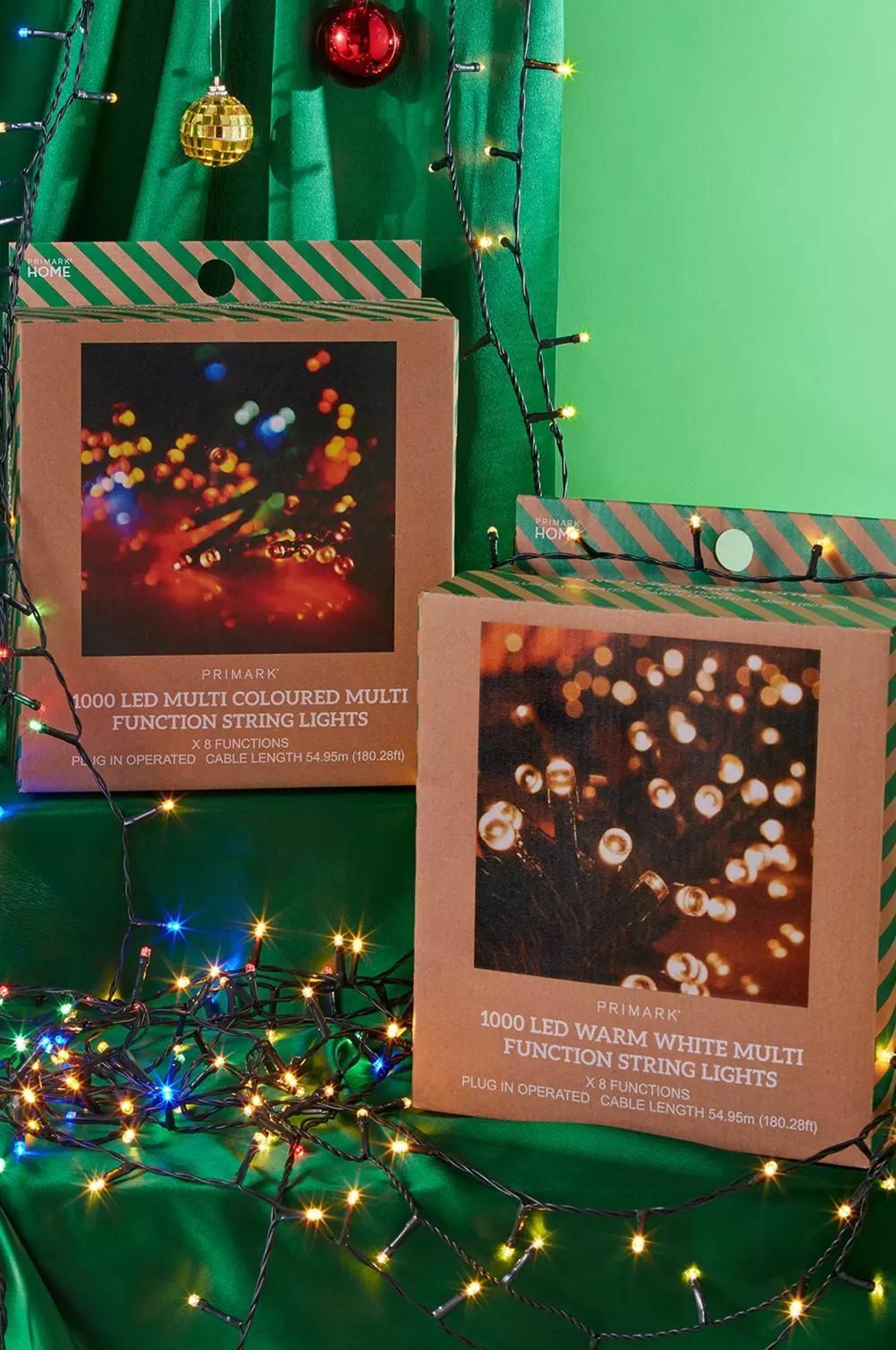 Luces LED de Navidad de Primark. Luces LED de Navidad de Primark.
