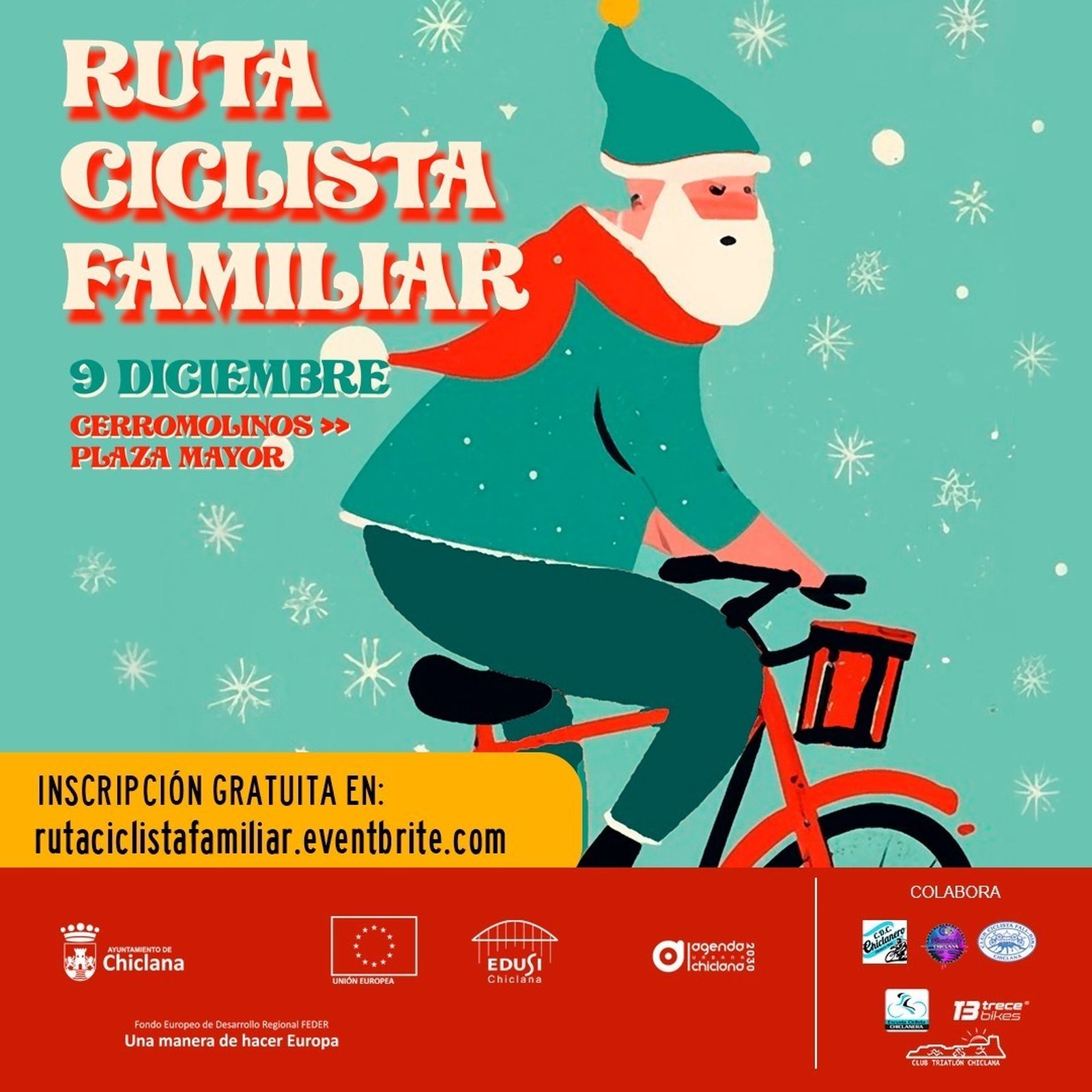 Cartel de esta actividad navideña.