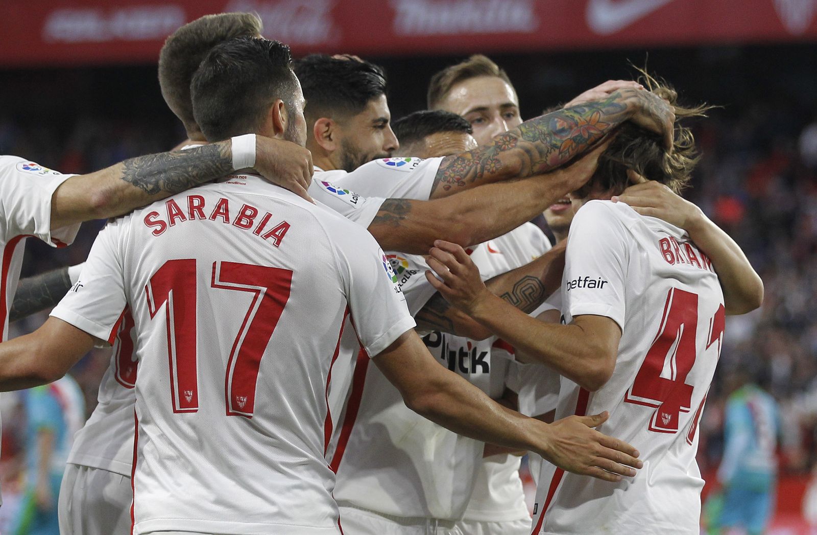 Todas las fotos del Sevilla-Rayo Vallecano