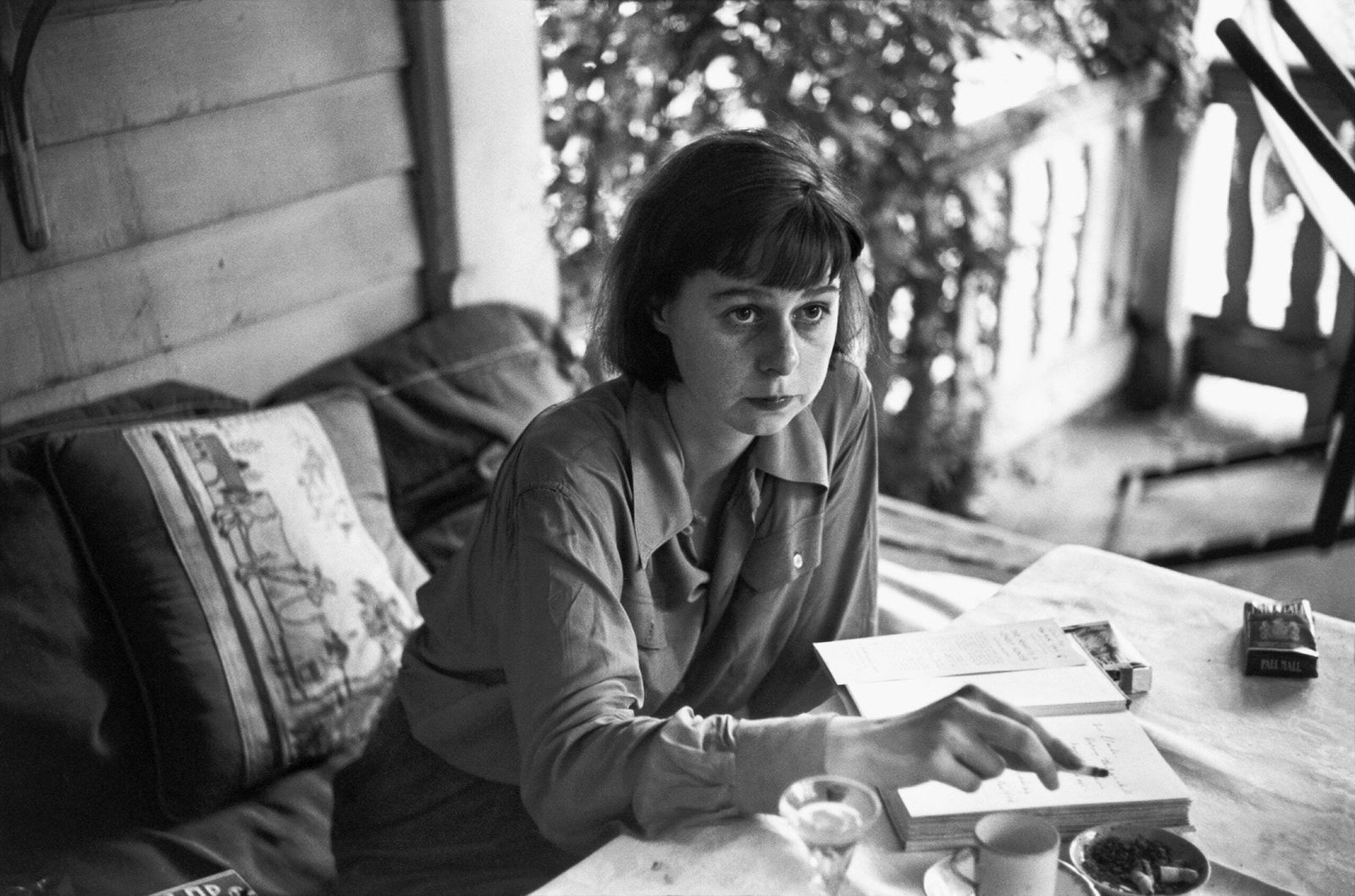 La escritora estadounidense Carson McCullers (Georgia, 1917-Nueva York, 1967).