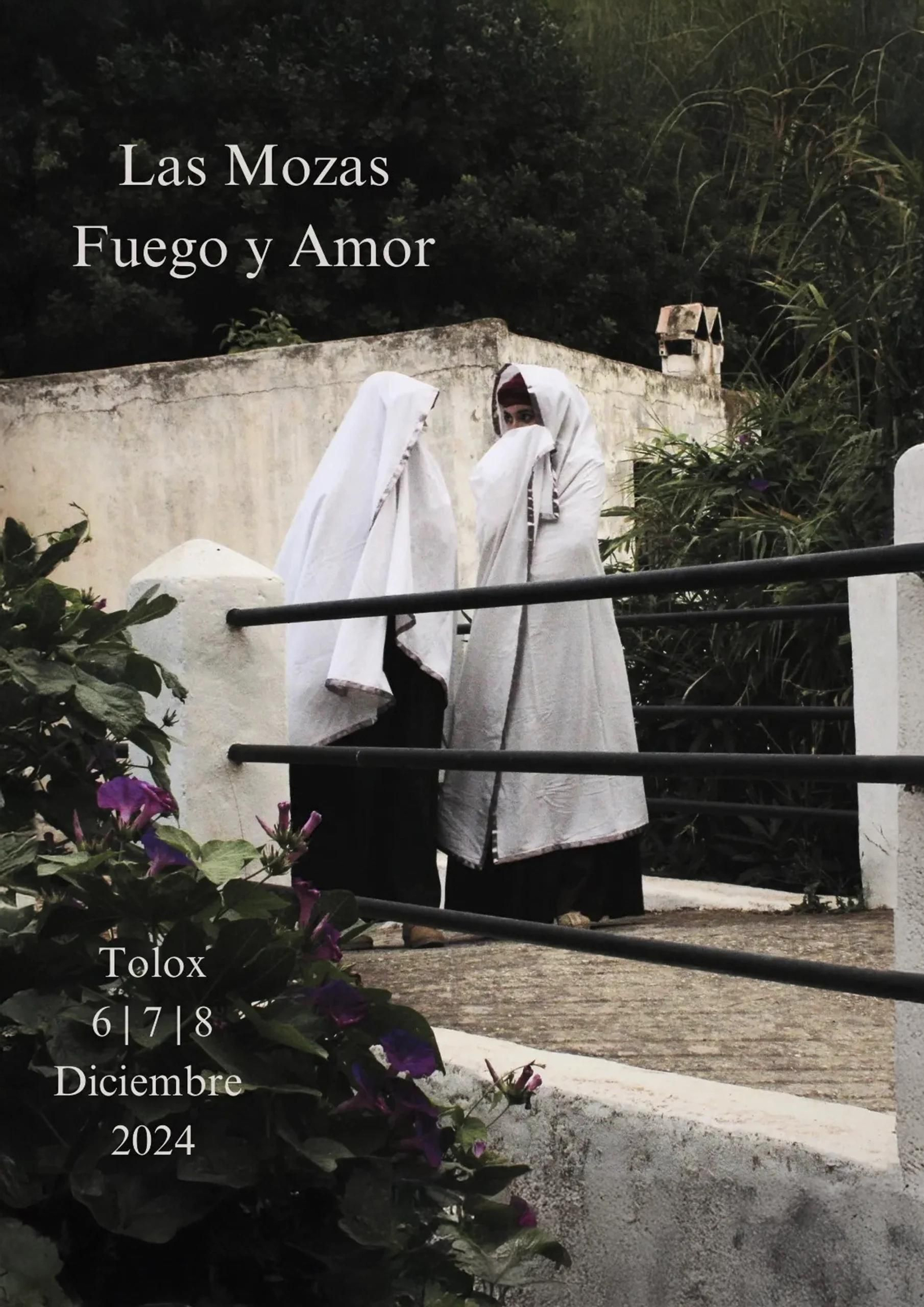 El cartel oficial de Las Mozas en Tolox.