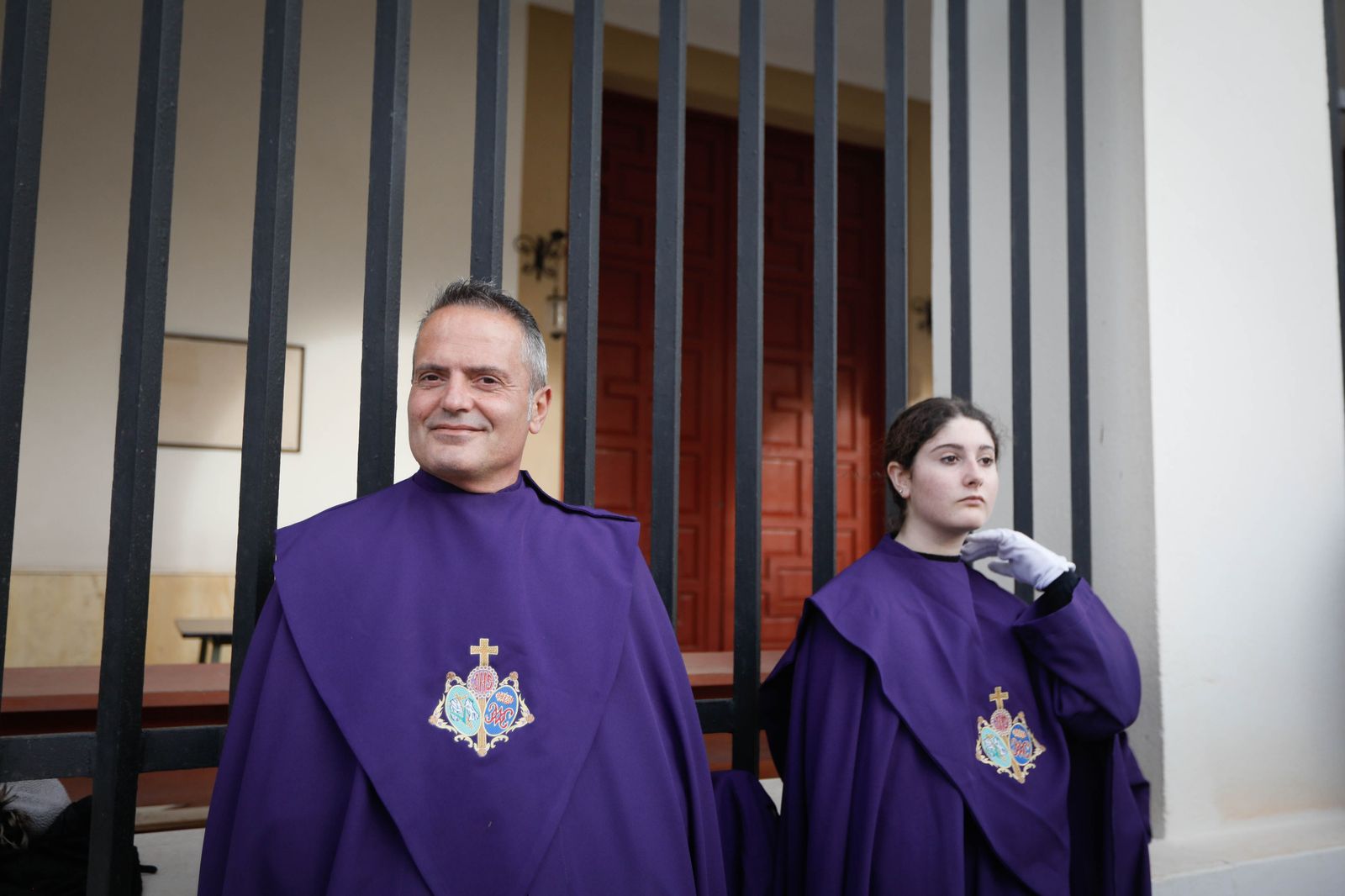 La procesión del Encuentro, en imágenes