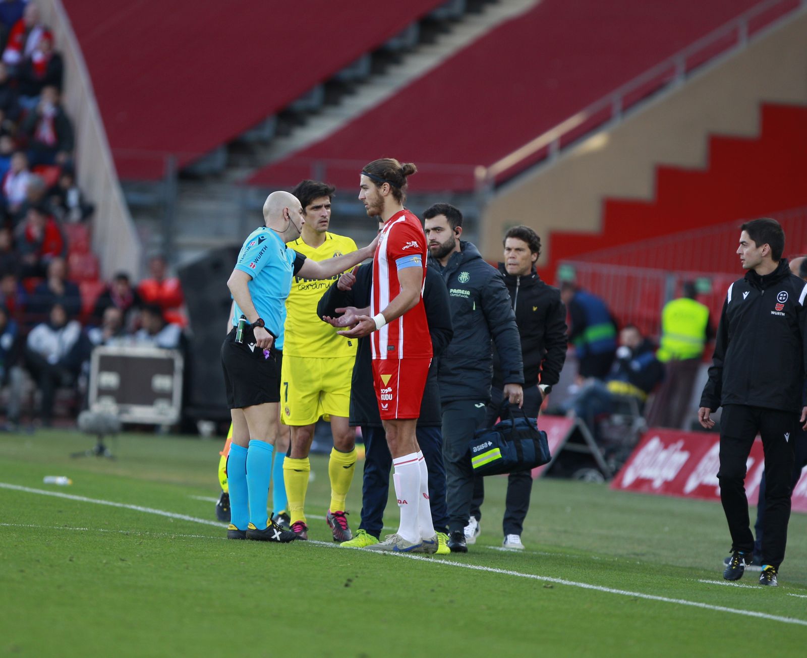 Imágenes de la derrota de la U.D. Almería ante el Villarreal por 0 a 2