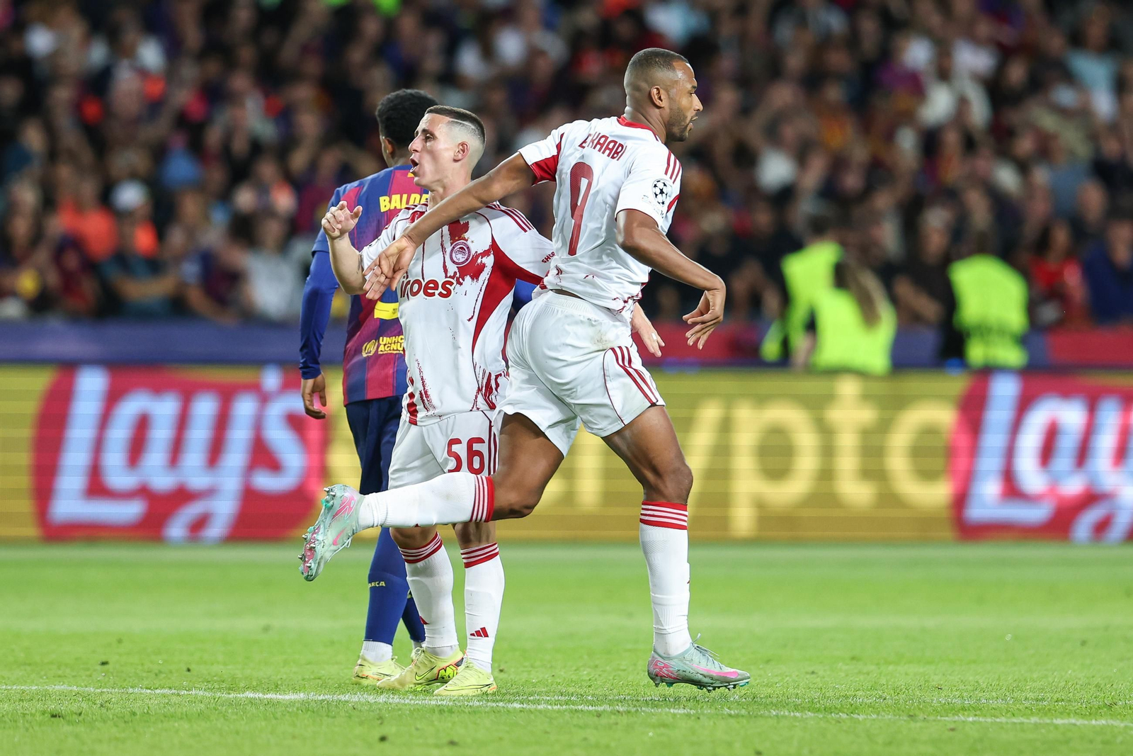 Las fotos del Barcelona-Olympiacos