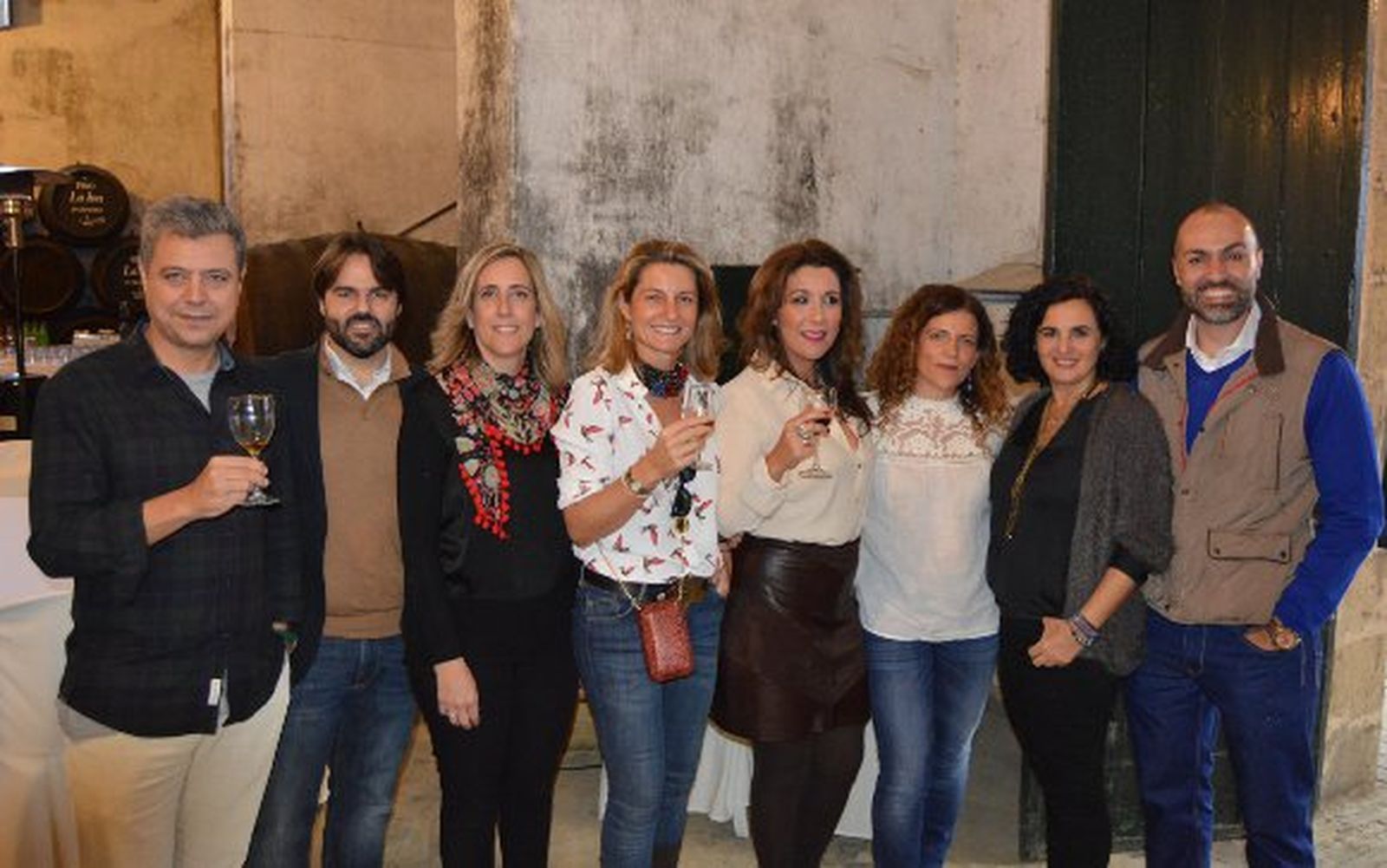Álvaro Pérez Arbizu, Luis Cuesta, Marta Manchado, Maite Vélez, Rosa Manchado, Reyes Ferreiro, Eva Monje y Rafael Hernández.

Foto: Ignacio Casas de Ciria