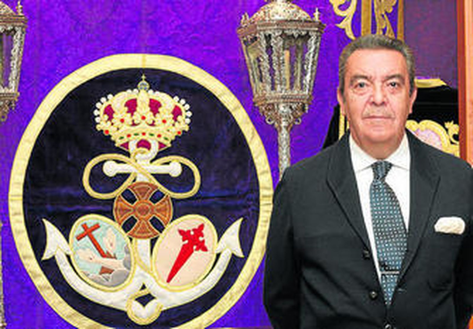 Antonio García-Figueras, nuevo hermano mayor.