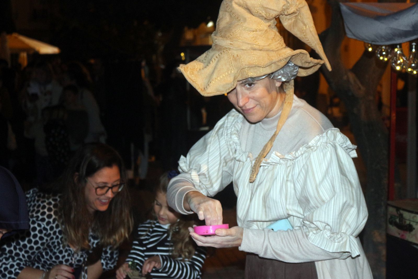 Las imágenes de la Escuela Hogwarts en la Plaza de la Iglesia