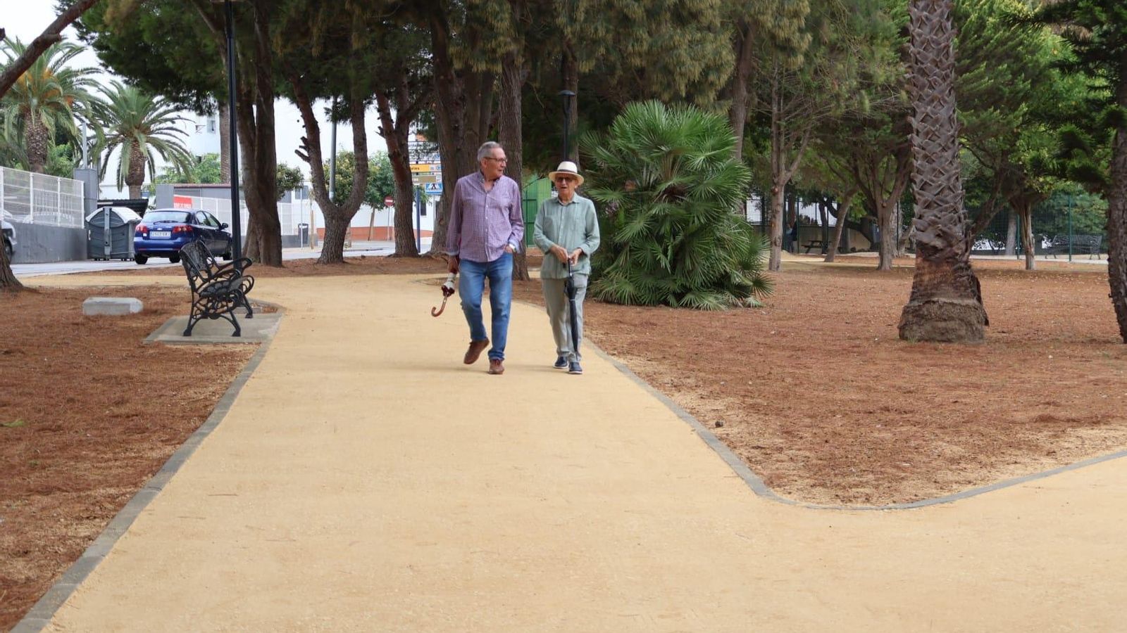 Interior del parque.