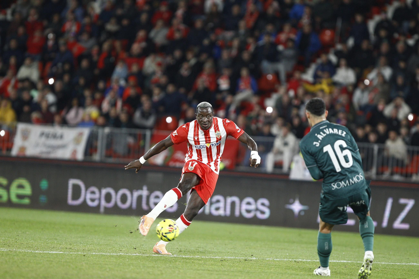 Las fotos del partido U.D.Almería-S.D. Huesca